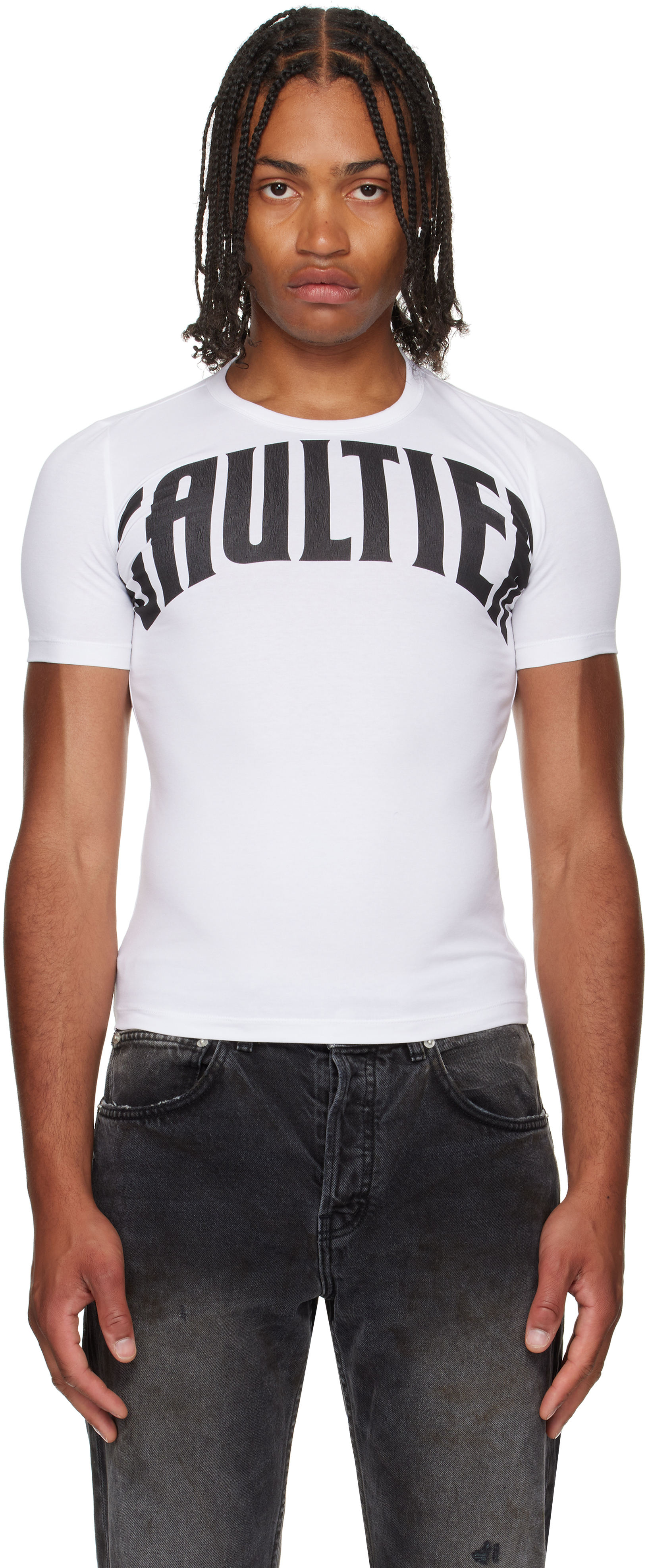 White 'The Gaultier' T-shirt