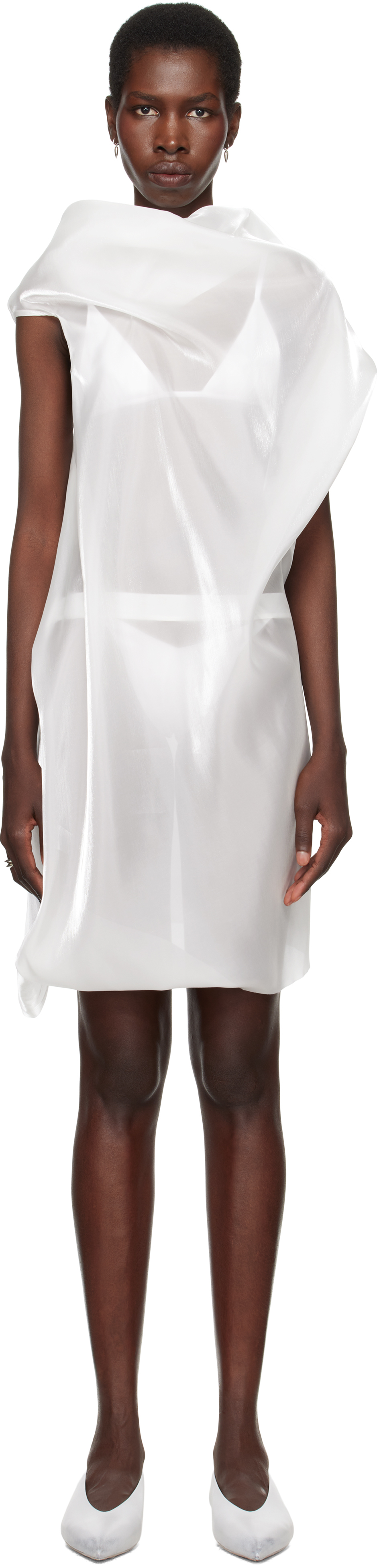 SSENSE Exclusive Bridal Capsule Eau Minidress