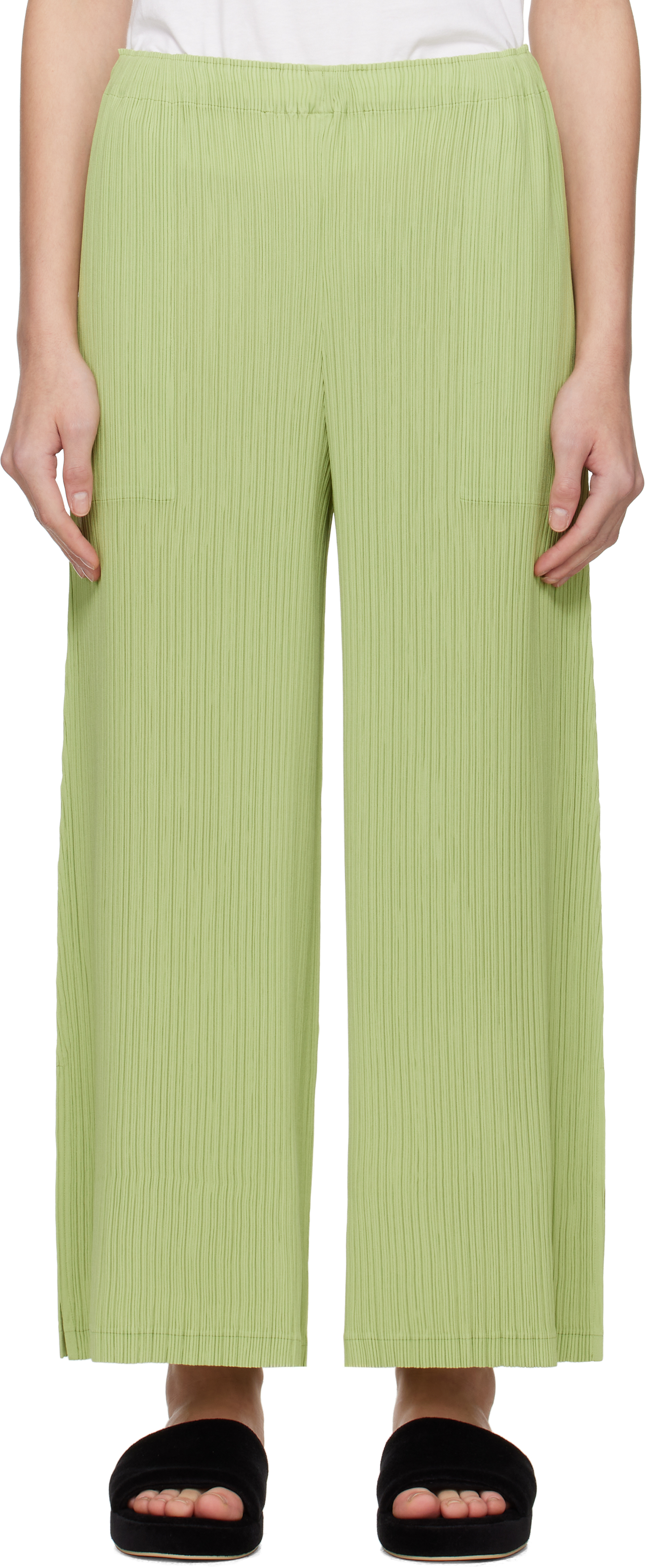 ISSEY MIYAKE Near Mint 15SS Gaucho Pants ISSEY MIYAKE Near Mint