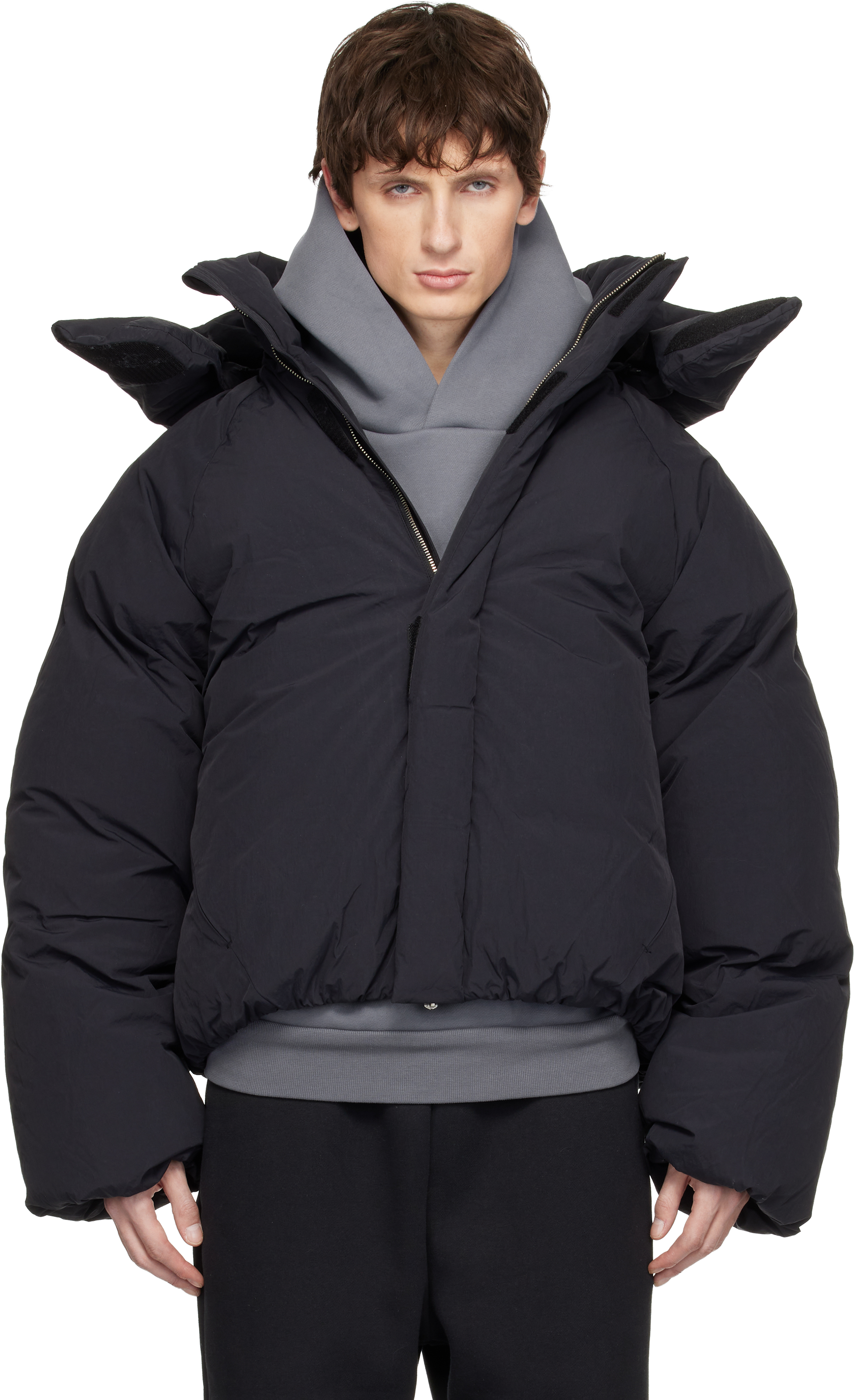 Seventh Black Space Down Coat