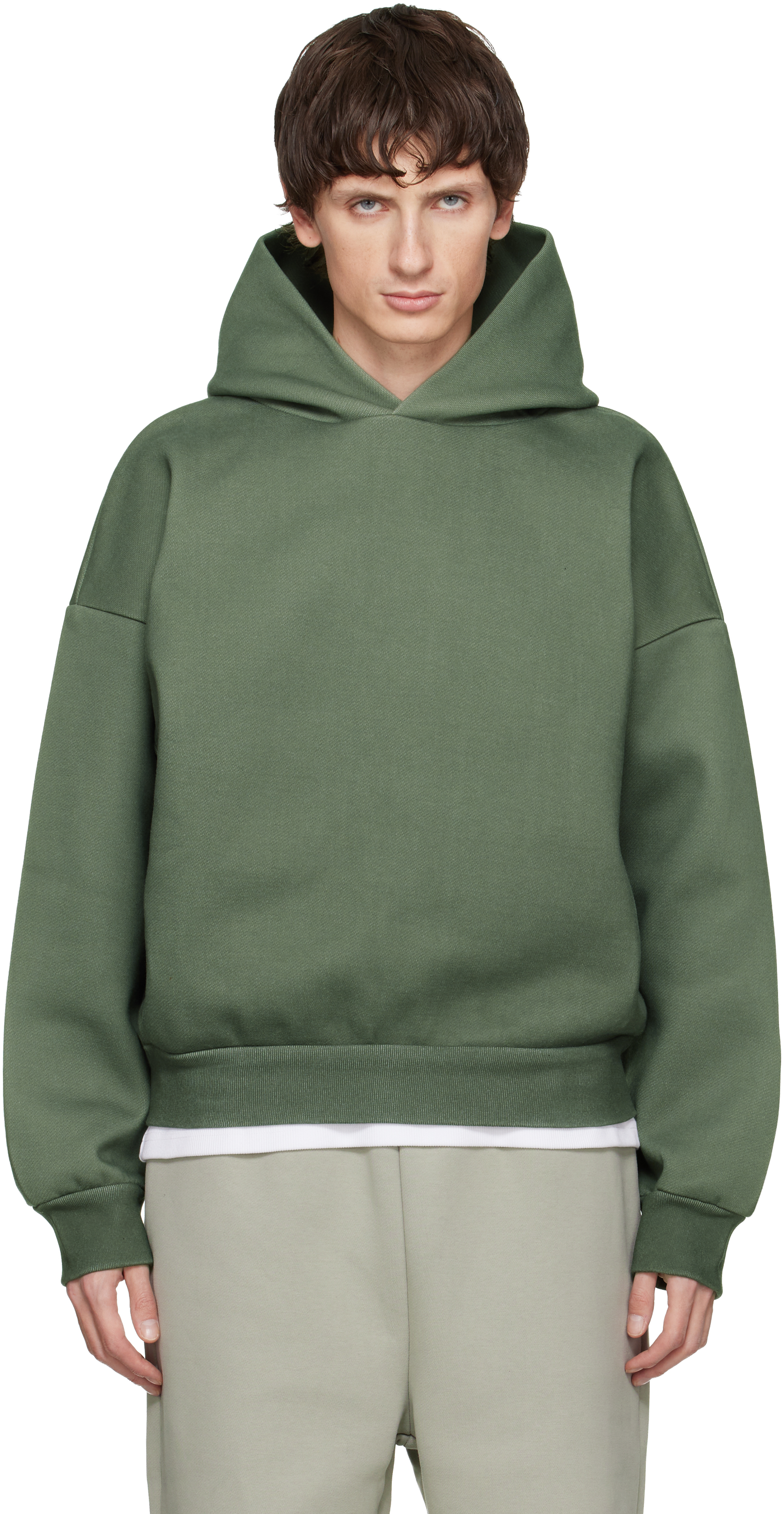 Seventh Khaki V2 Hoodie In Green