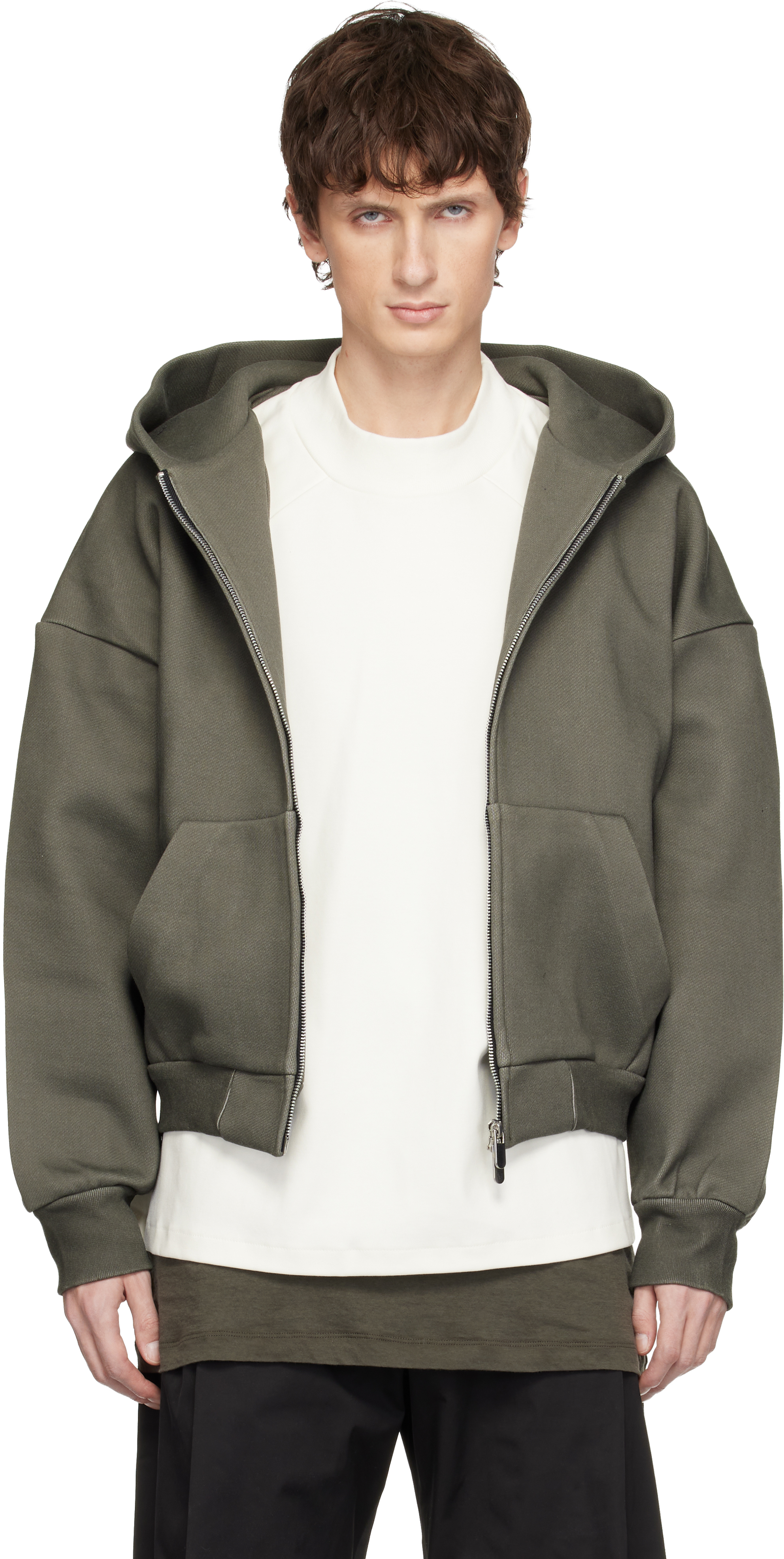 Seventh Green V2 Zipped Hoodie