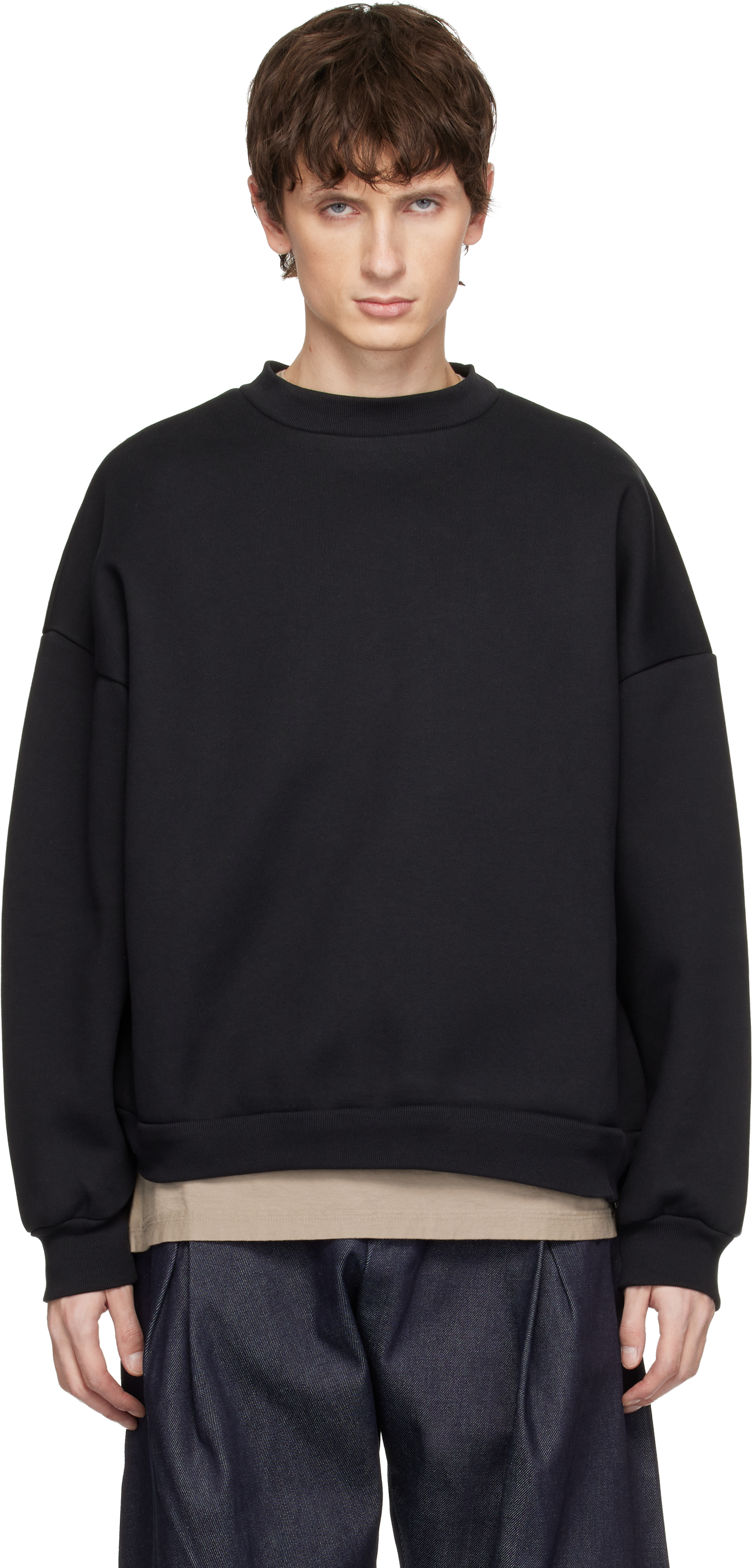 Seventh Black V2 Crewneck Sweatshirt In Black
