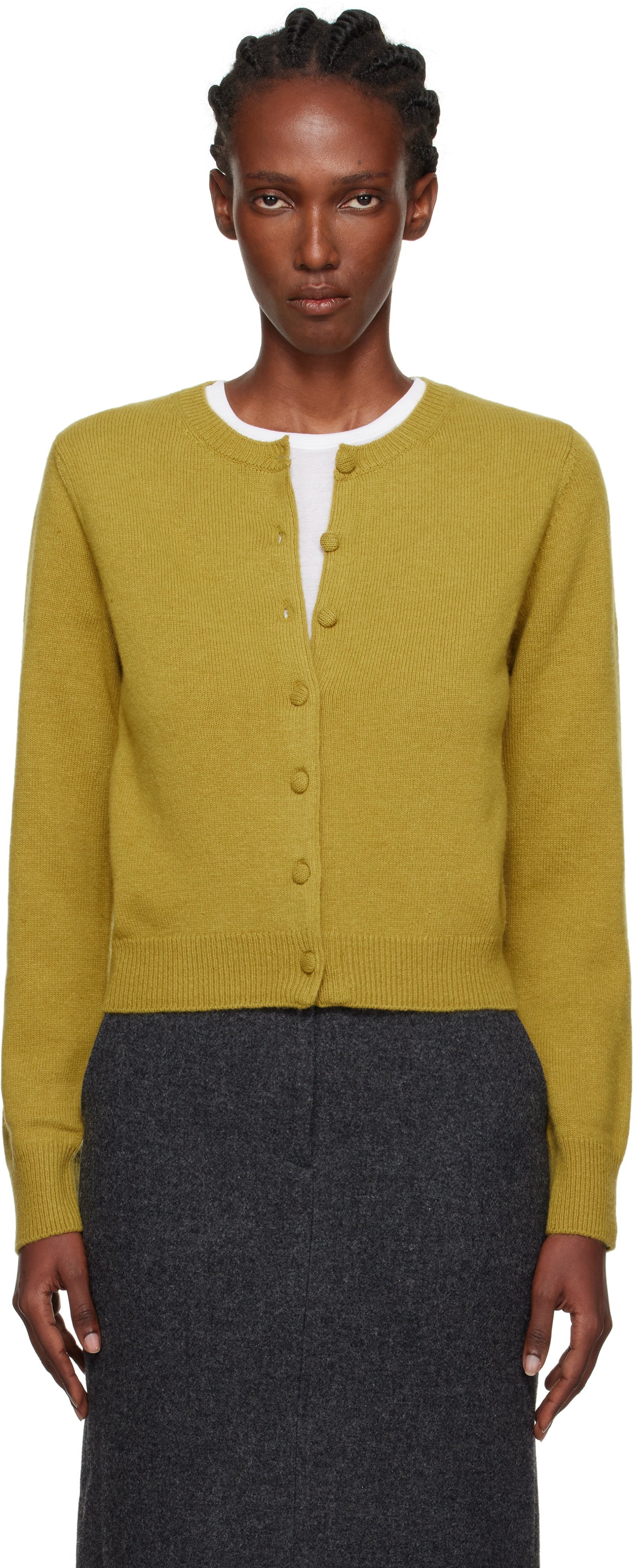 Nothing Written Green Diene Round Cardigan In Multi