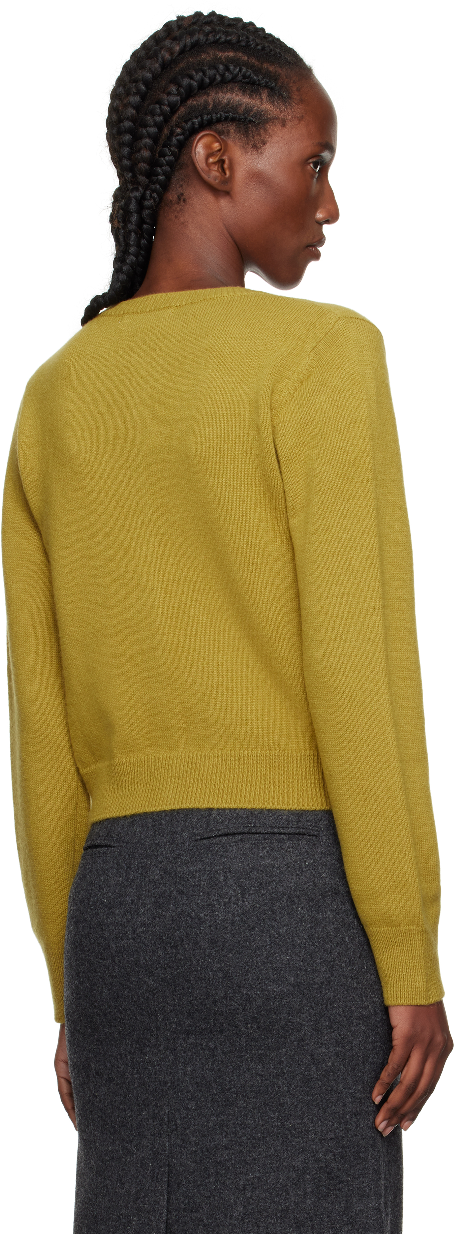 Nothing Written Green Diene Round Cardigan In Multi