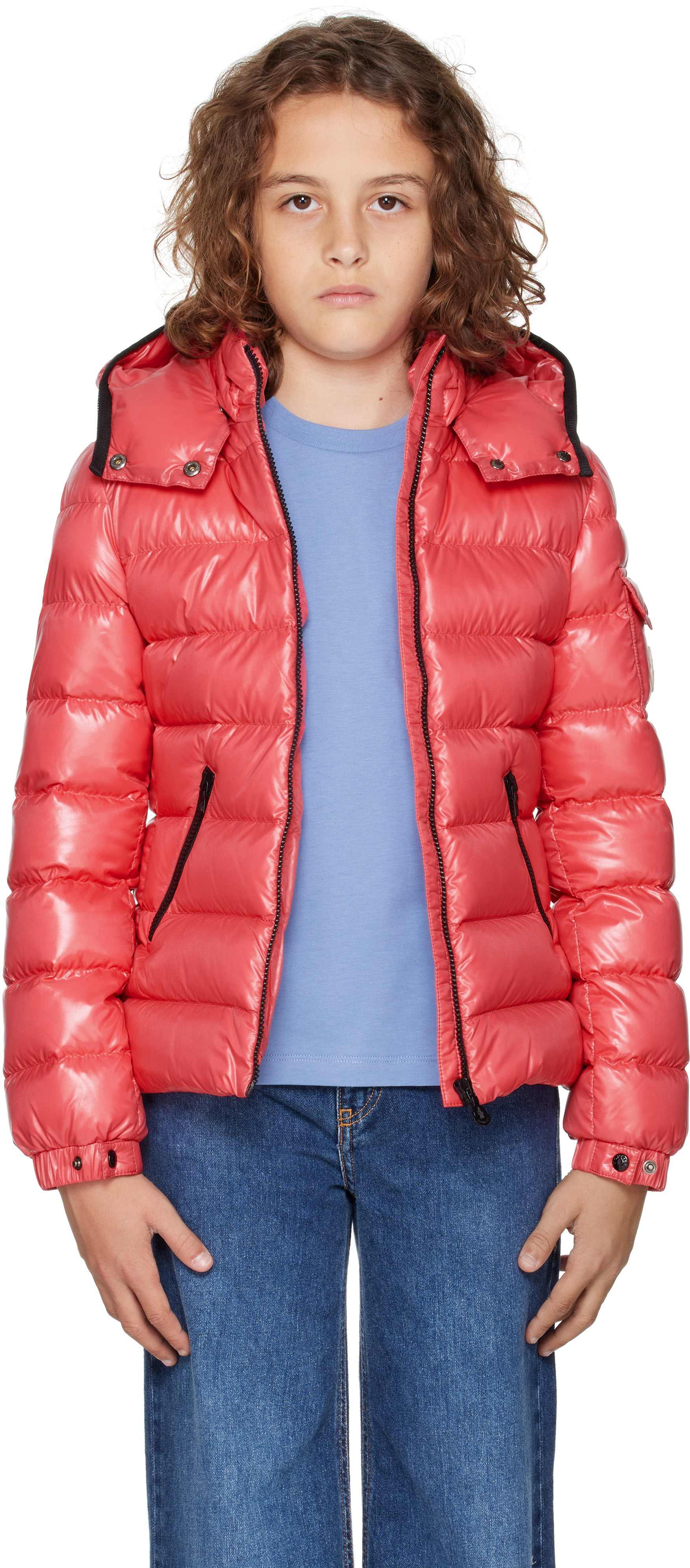Moncler Enfant ジュニア｜ピンク Small Bady ダウンジャケット