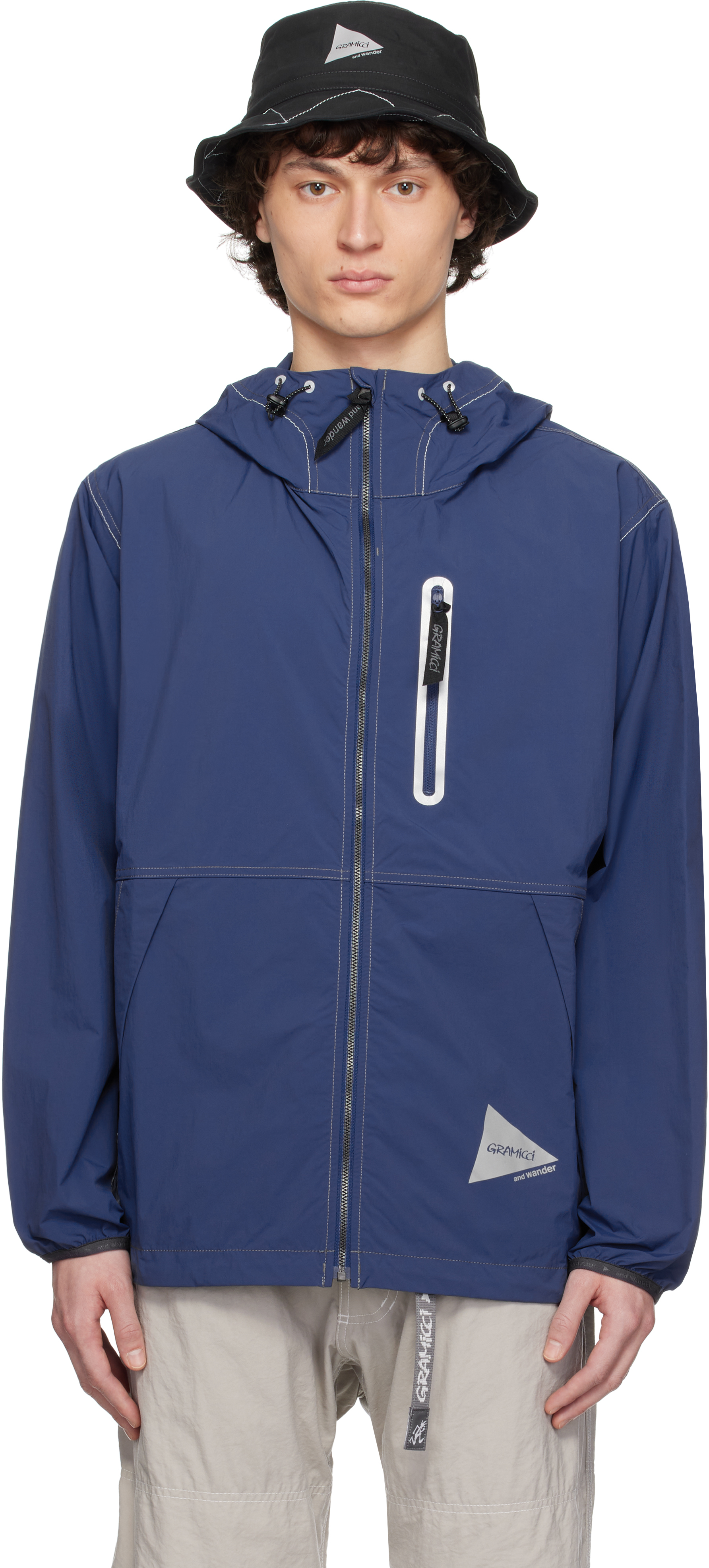 【未使用】and wander Kevlar jacket [BLUE] And Wander Kevlar Jacket - Blue | Garmentory