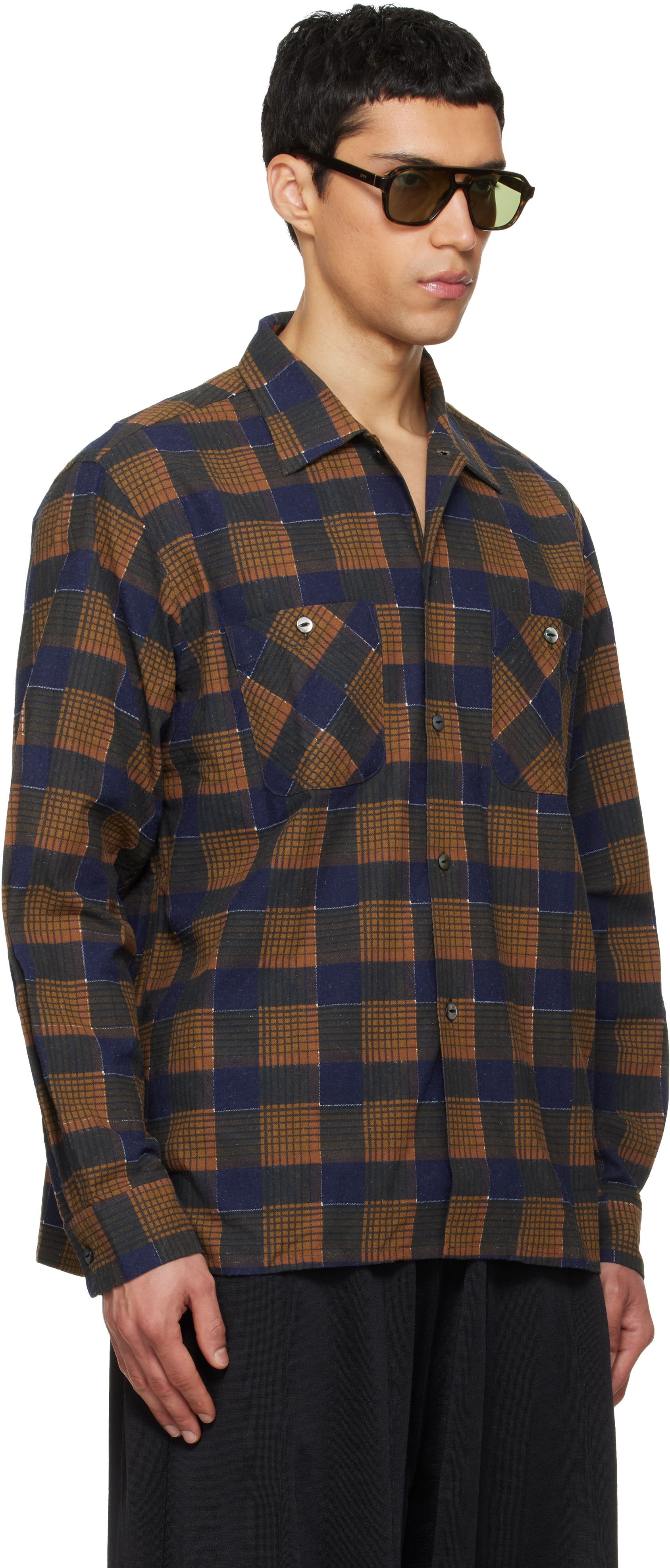 One-Up Printed Flannel Shirt RW303 | 니들스 | FETCHING