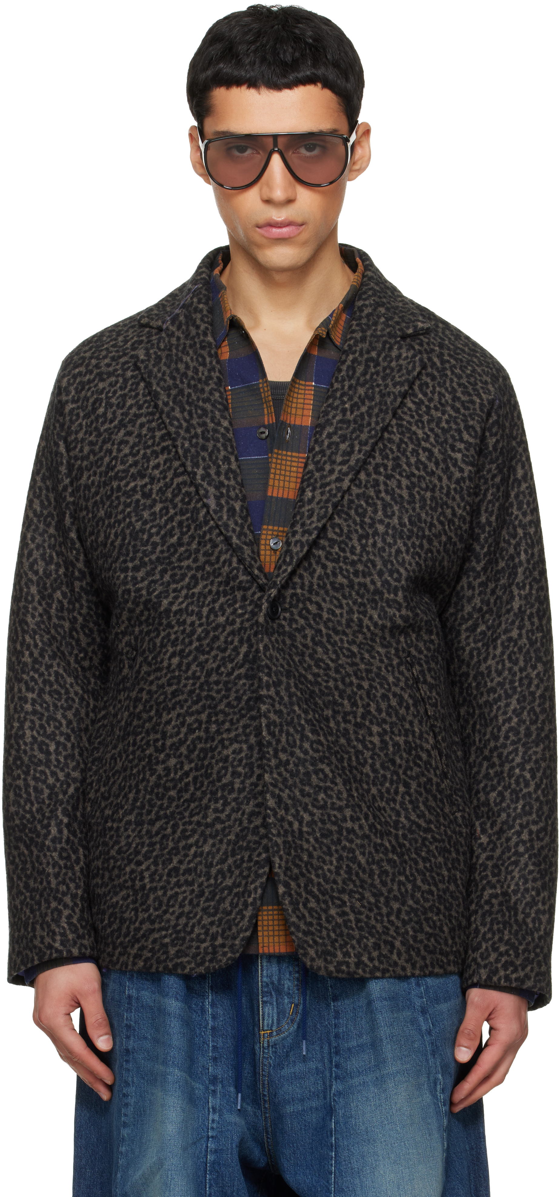 NEEDLES Gray Miles Blazer