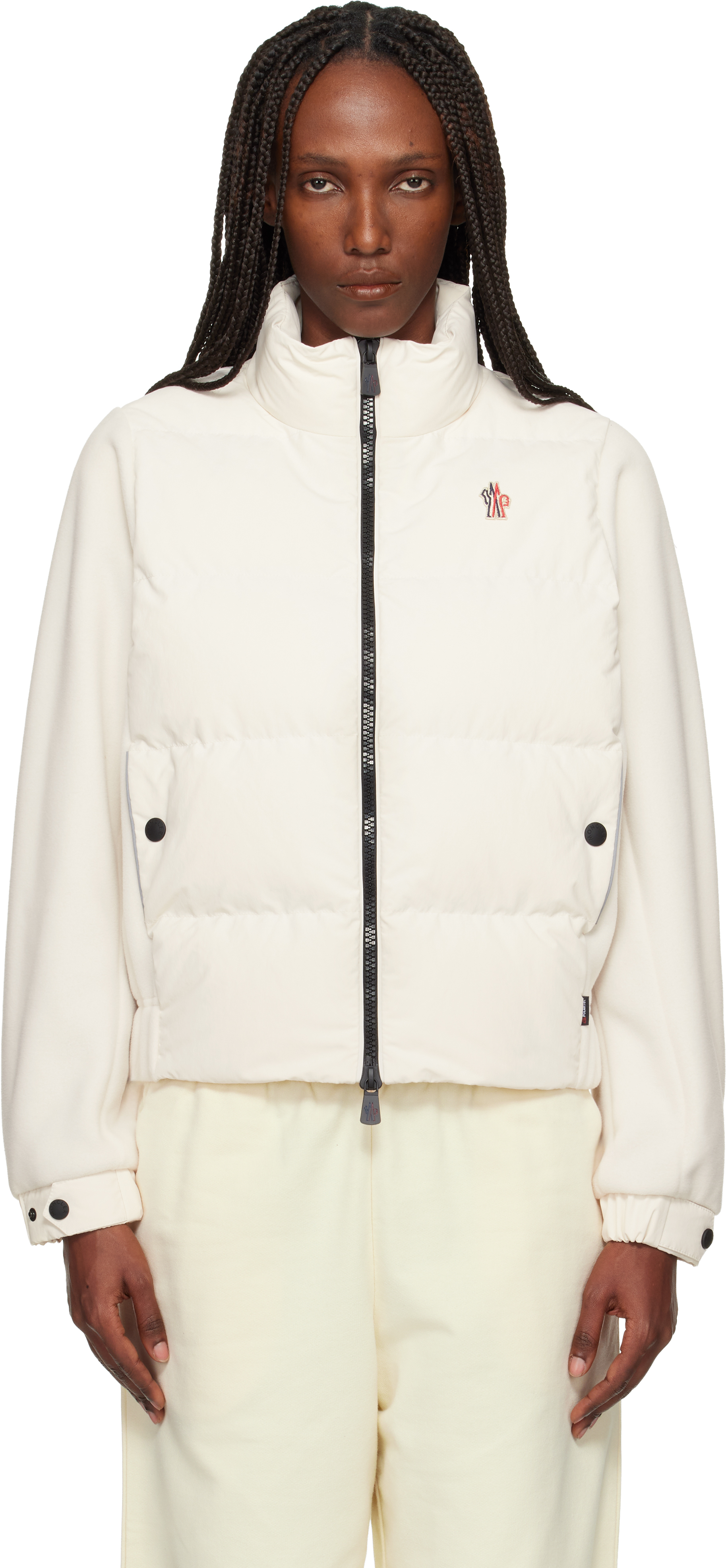Moncler Off-white Maglia Down Jacket