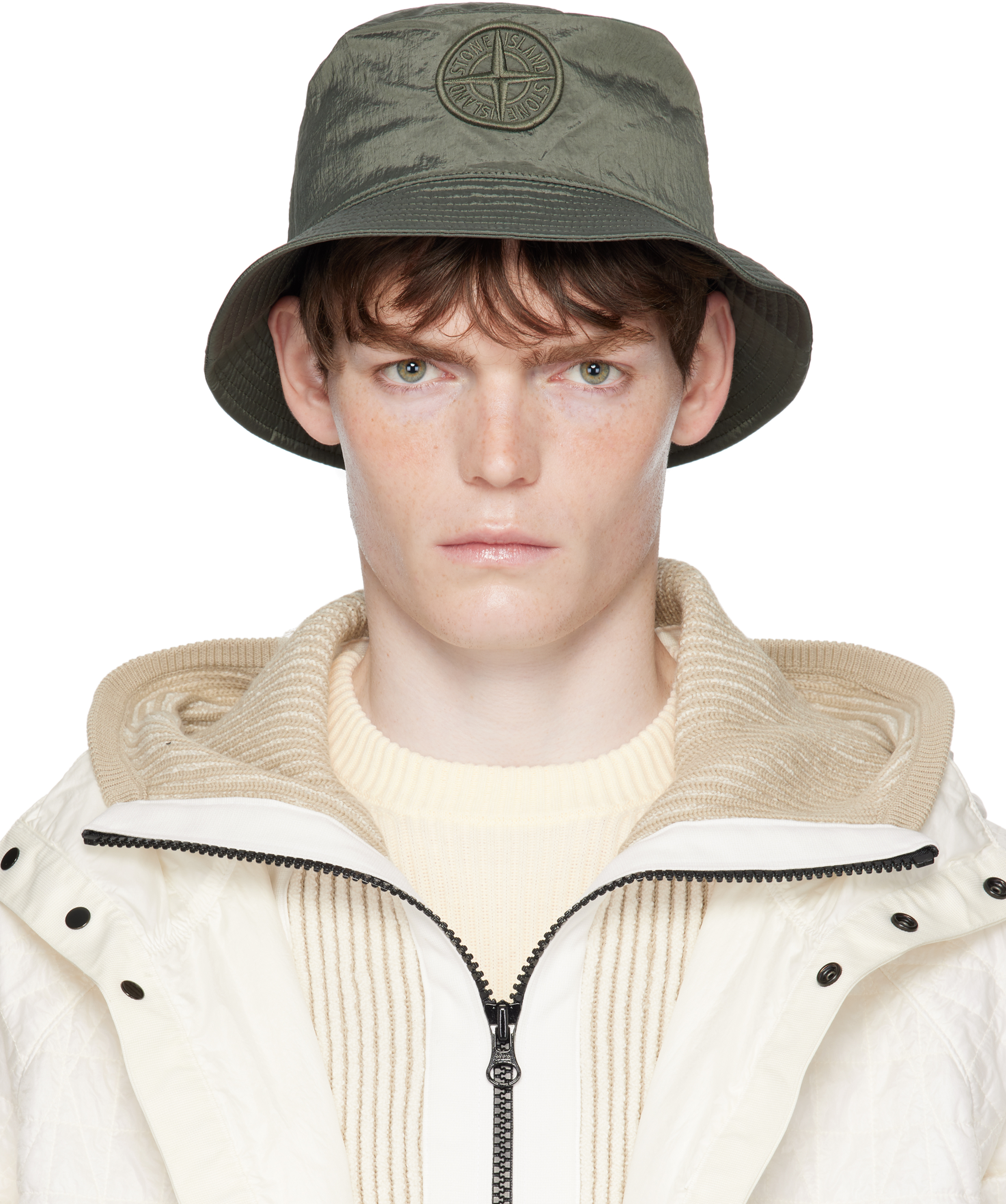 ストーンアイランド　カーキ　ハット ストーンアイランド STONE ISLAND Hats Green メンズ