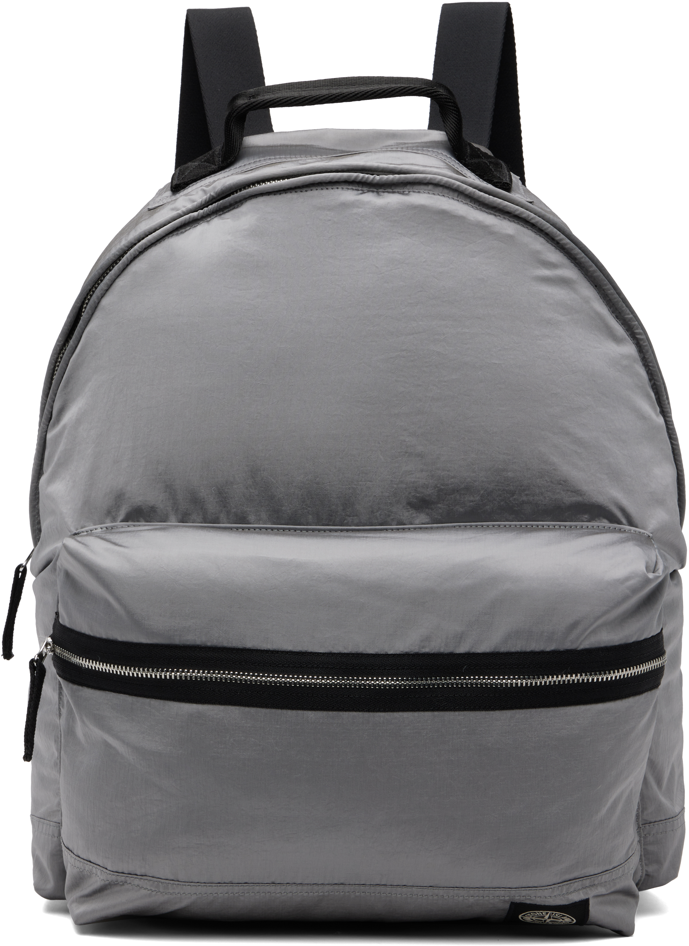 Stone Island: グレー 9200014 Coated Nylon Metal ECONYL