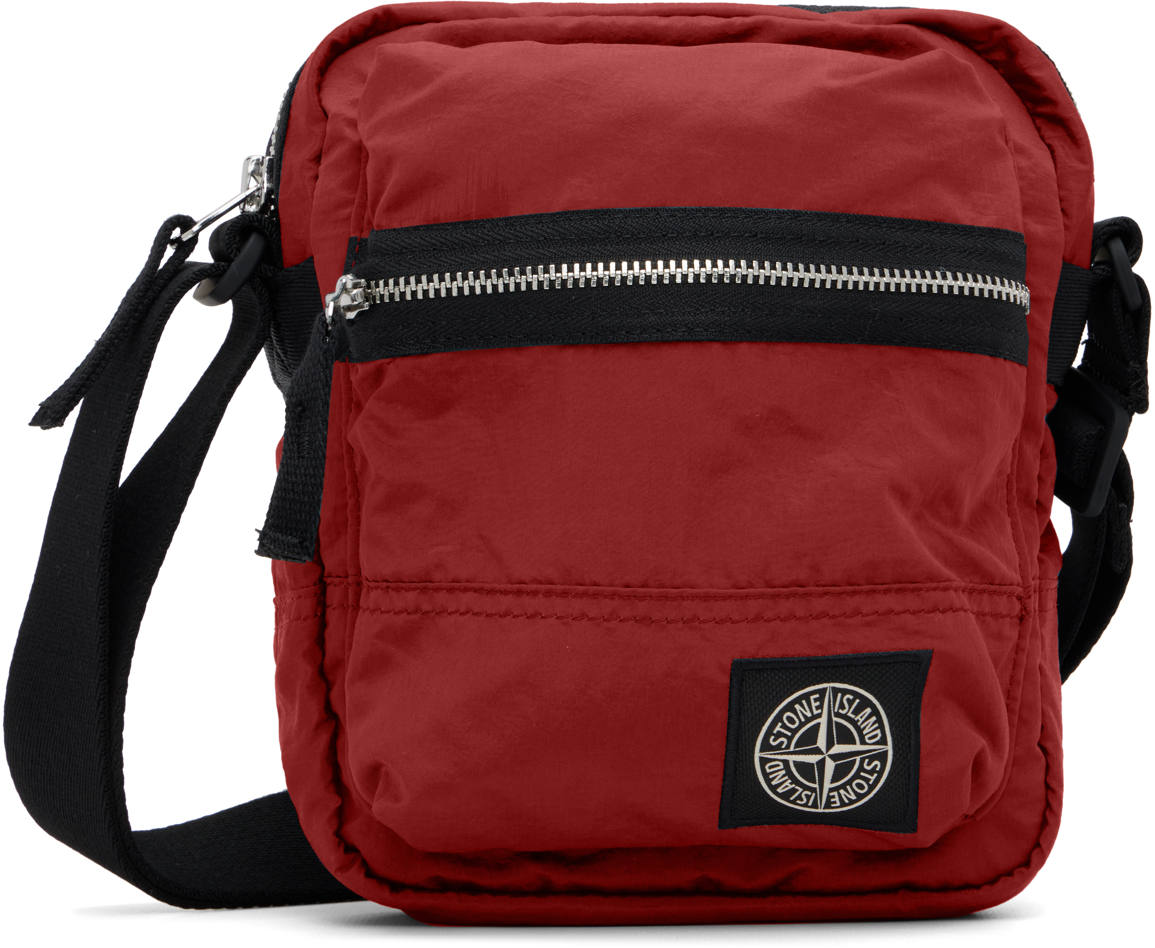 Red 9200015 Coated Nylon Metal ECONYL Pouch