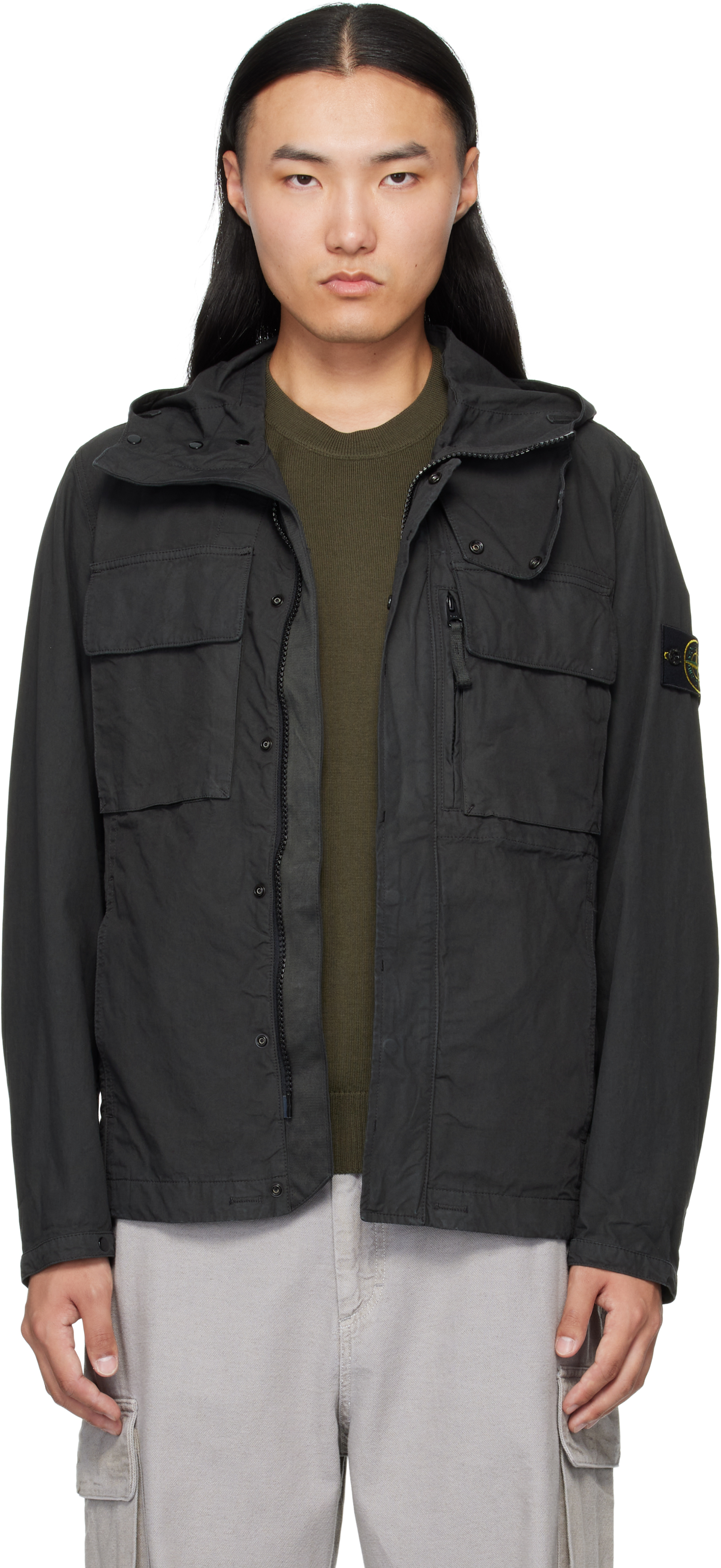 ジャケット・アウター Stone  Canvas Double Zip Jacket ☆送料 関税込☆Stussy☆WORLDWIDE ZIP WORK JACKET☆STONE WASH