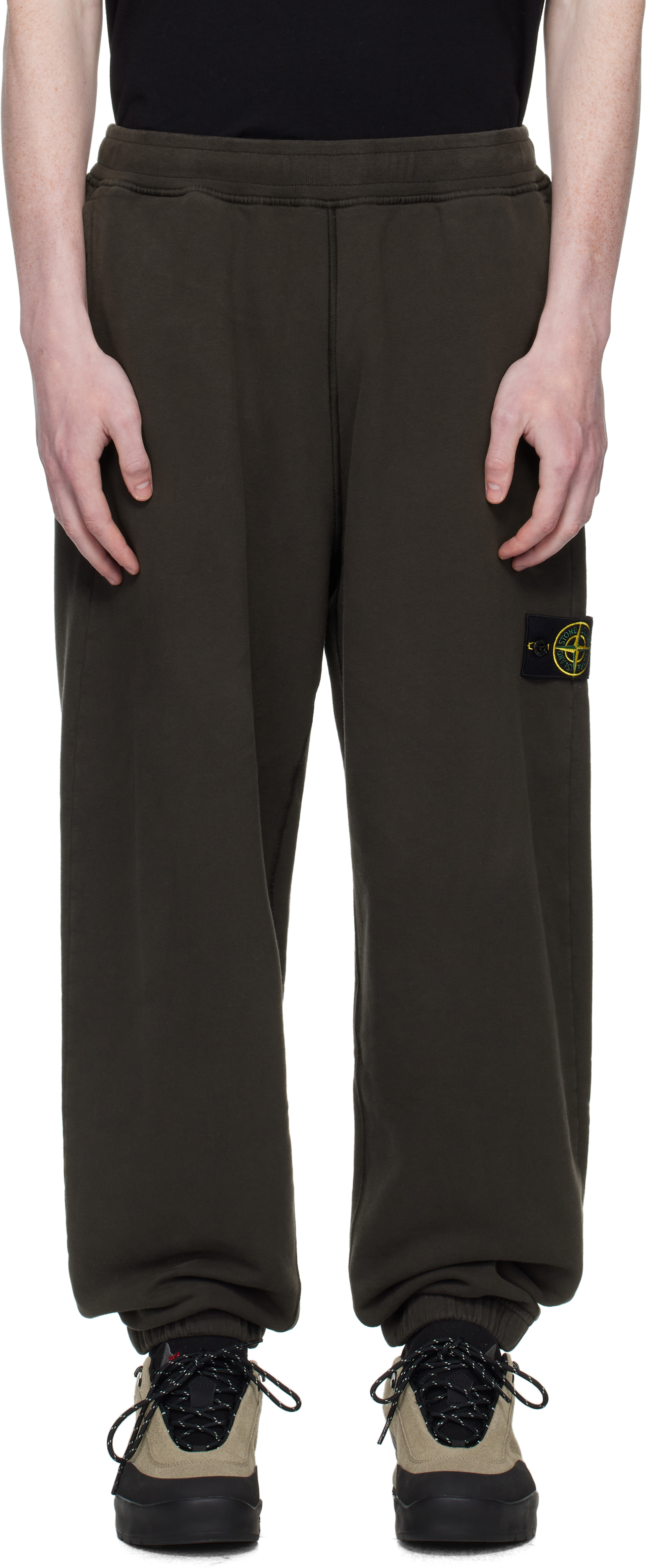 Navy 6200004 Brushed Organic Cotton Fleece Sweatpants