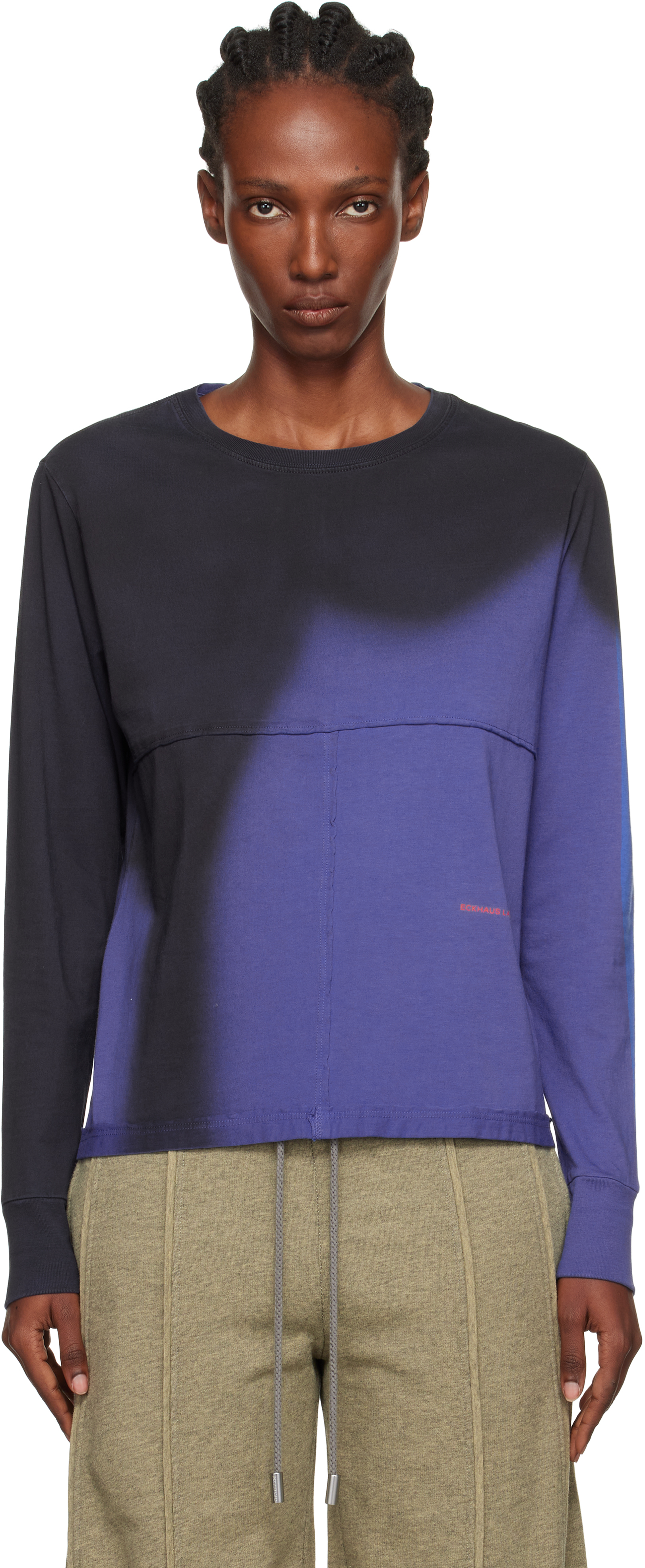 ECKHAUS LATTA トップス Eckhaus Latta White Flip Top Eckhaus Latta