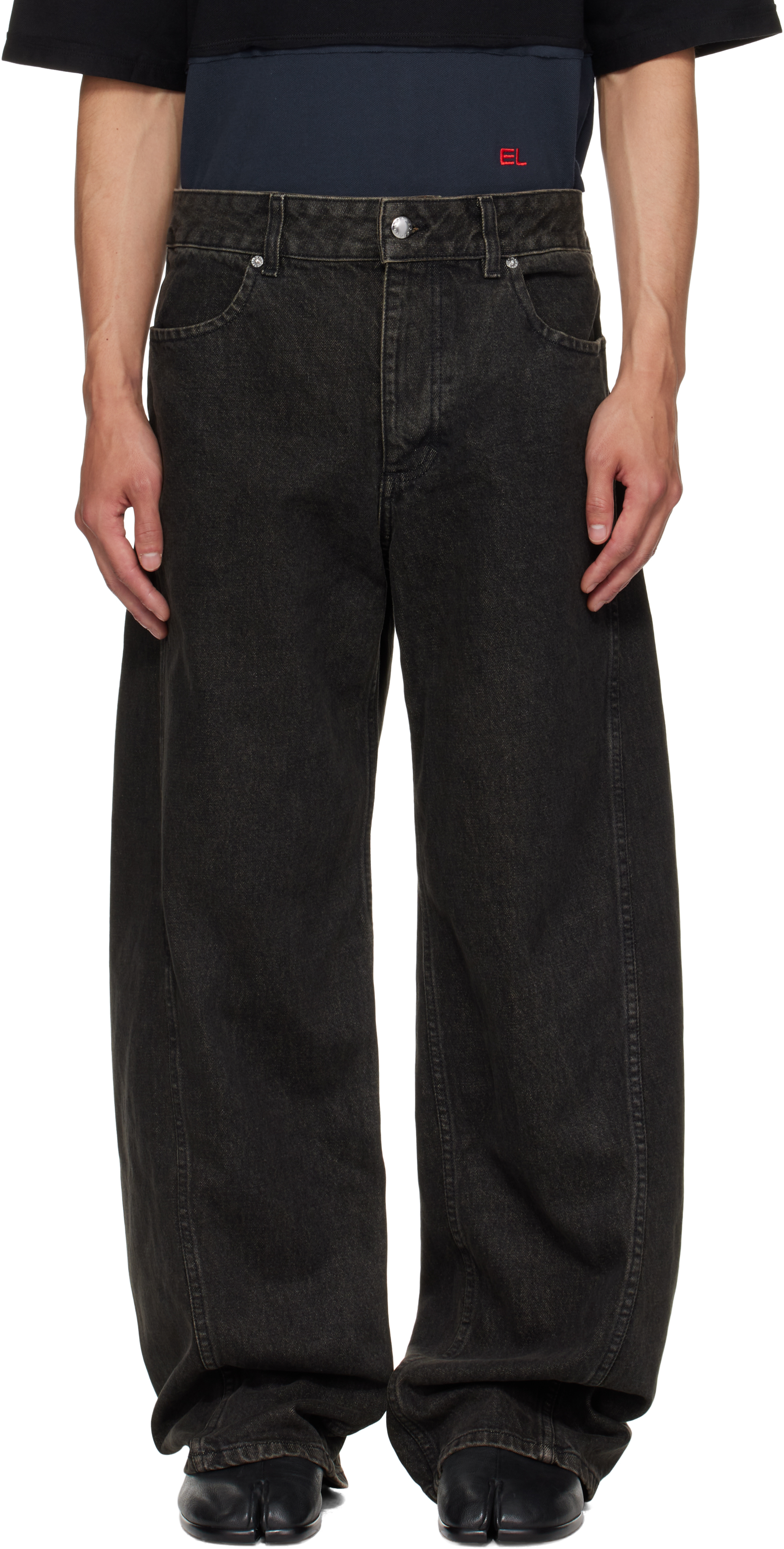 Gray Bend Jeans