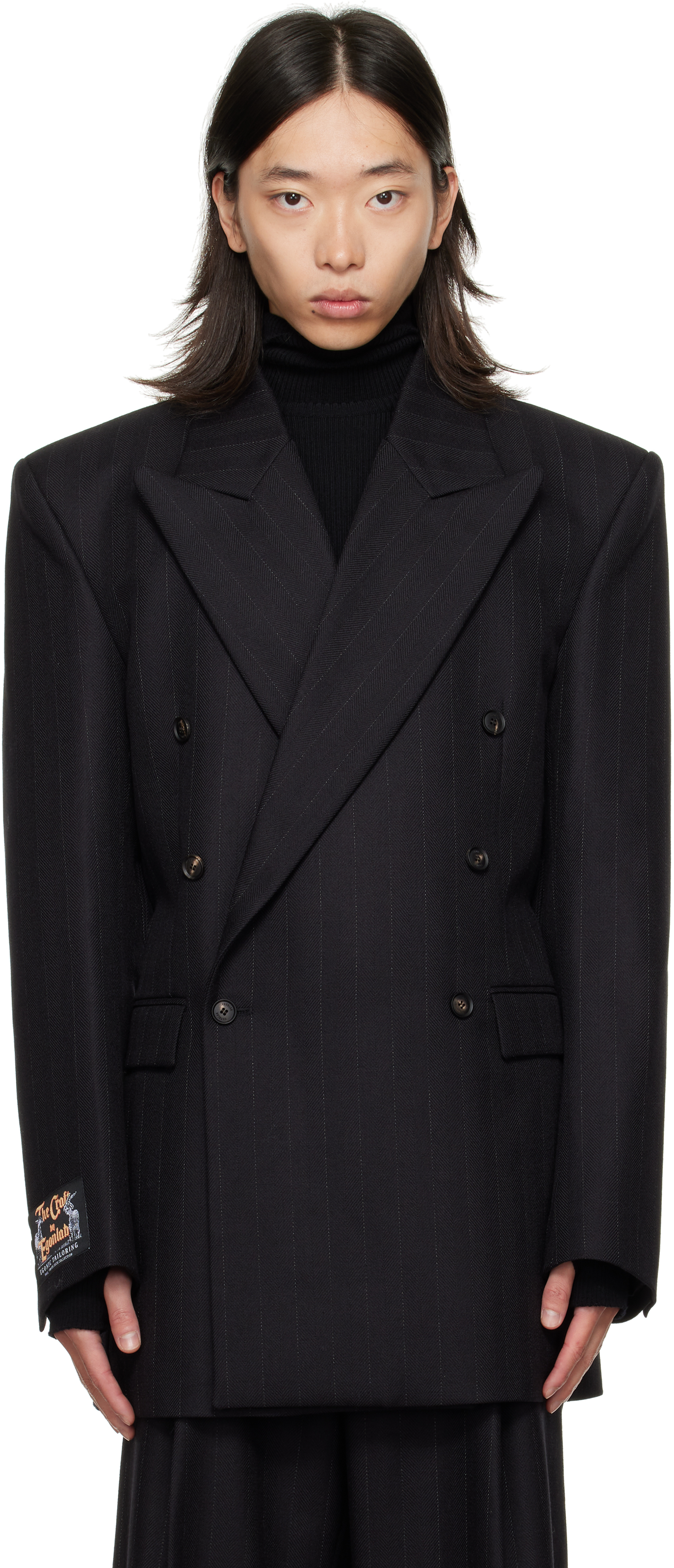 Egonlab Oversized Blazer In Black
