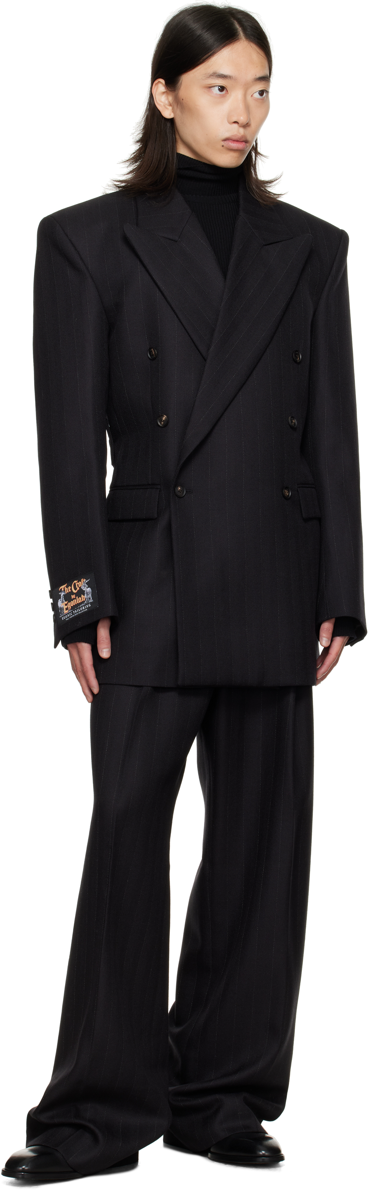Egonlab Oversized Blazer In Black