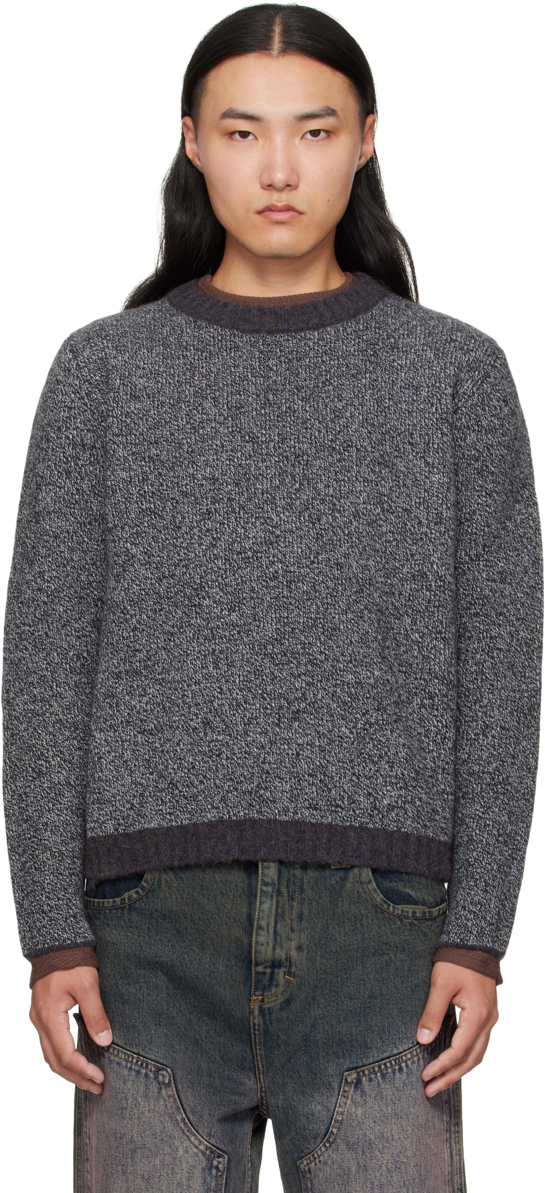 【関税込み】Eckhaus Latta ブラック Spray Detail フーディ 関税込み】Eckhaus Latta ブラック Spray Detail フーディ