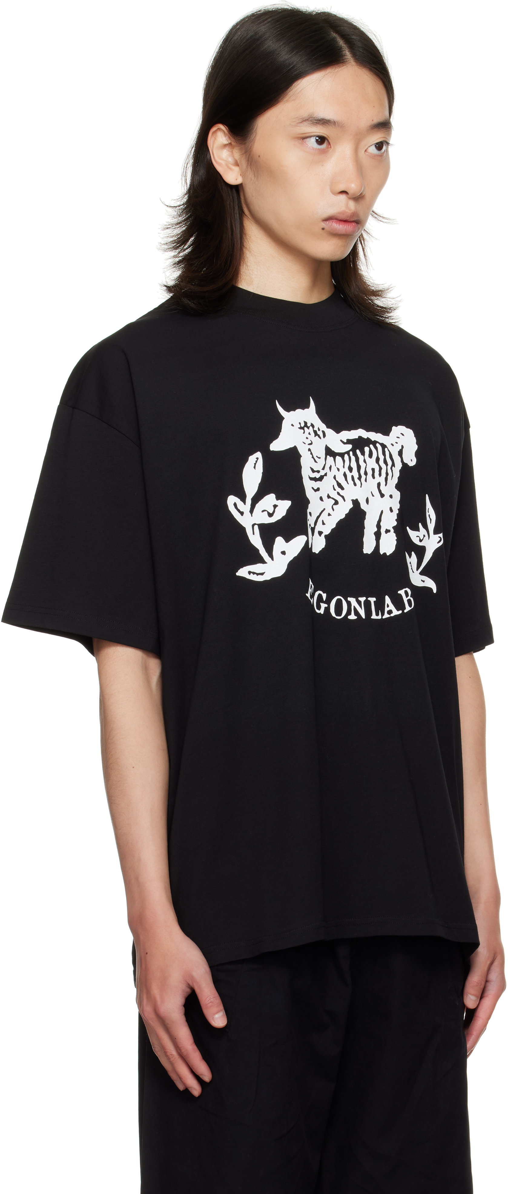 Egonlab Moutono T-shirt In Black