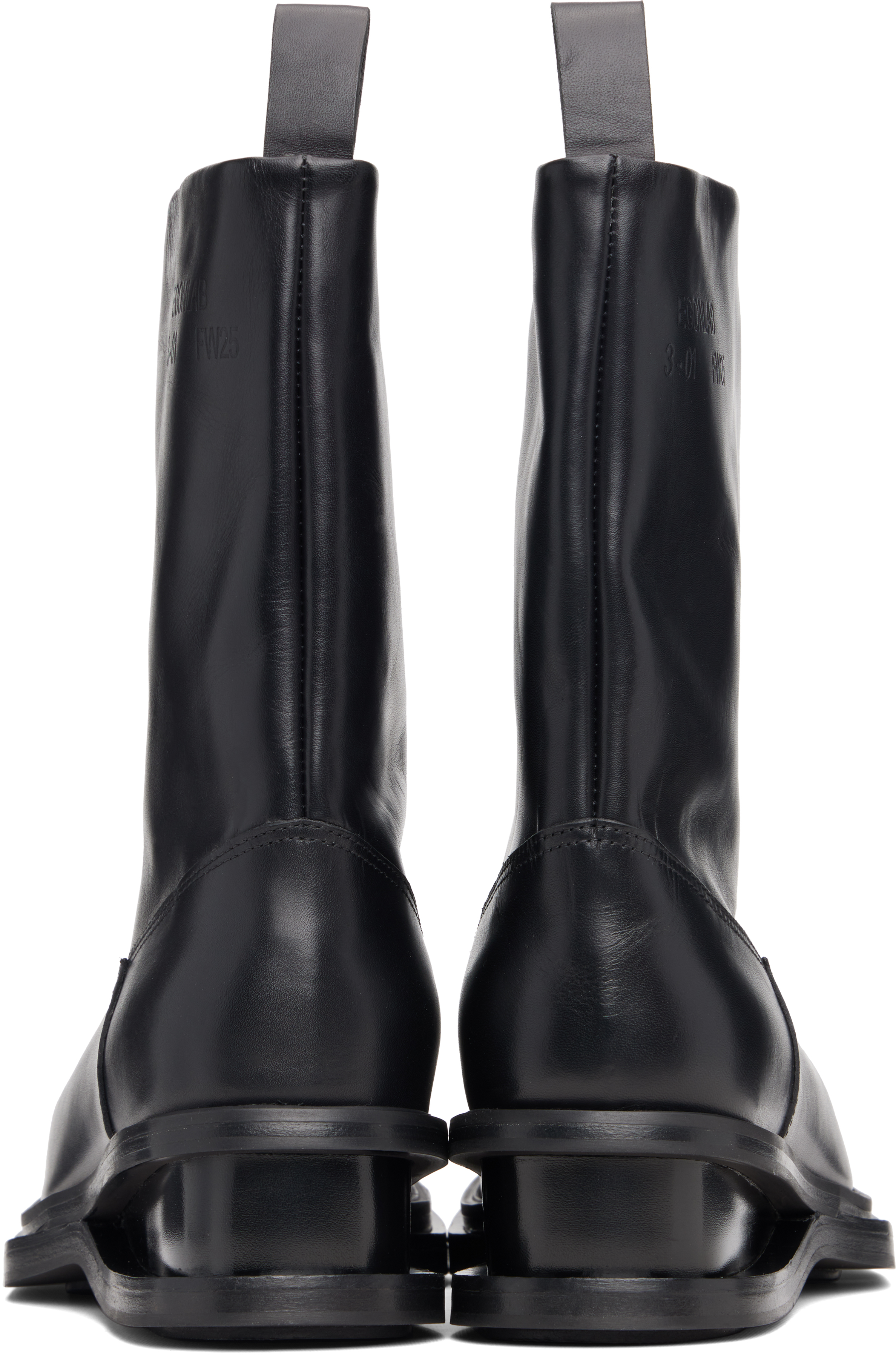 Egonlab Black Aurora Boots In Black