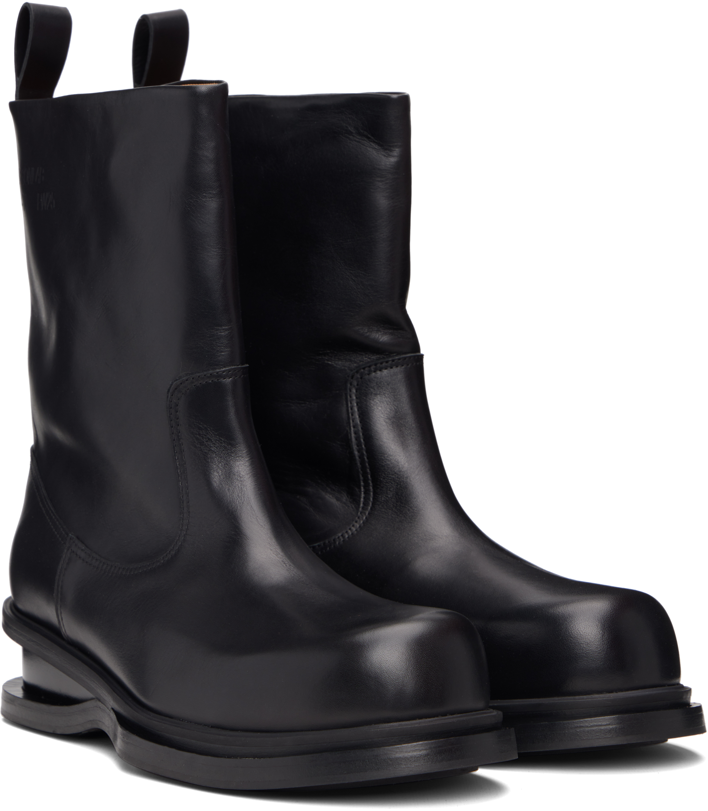 Egonlab Black Aurora Boots In Black