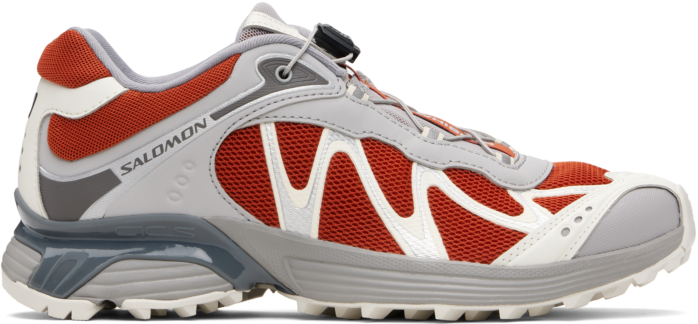 Salomon: Gray & Orange XT-Whisper Sneakers | SSENSE