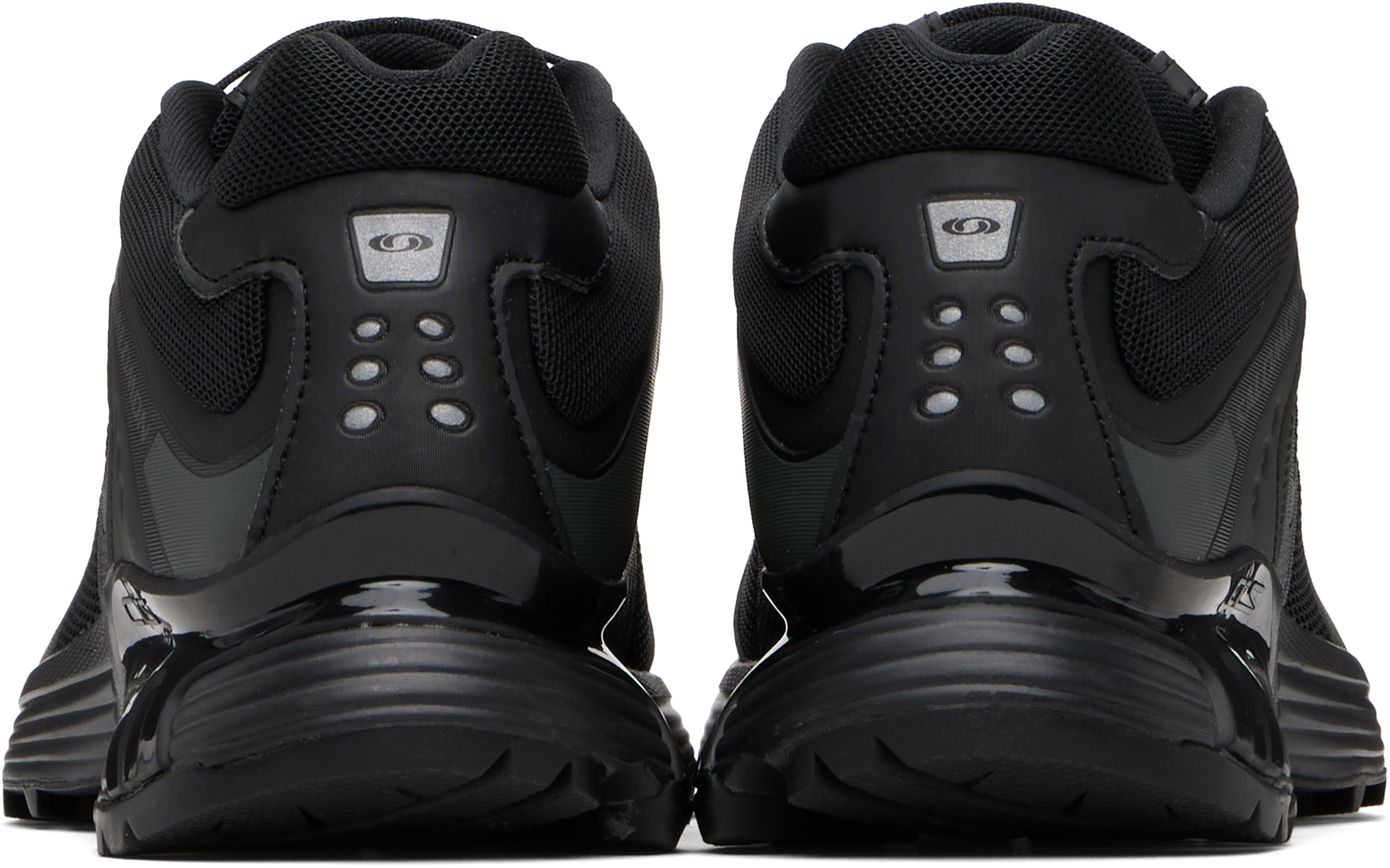 Salomon Xt-whisper Mesh And Rubber Sneakers In Black