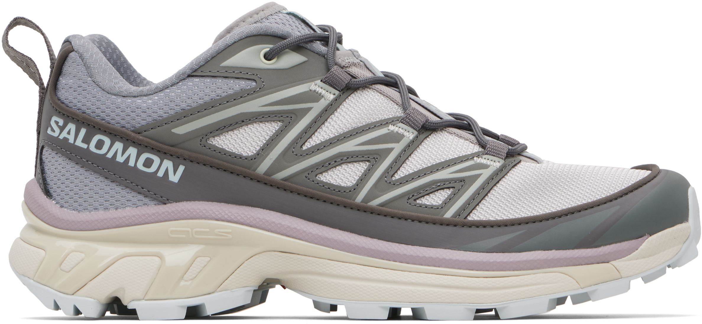 Salomon Gray & Blue Xt-6 Expanse Sneakers In Multi