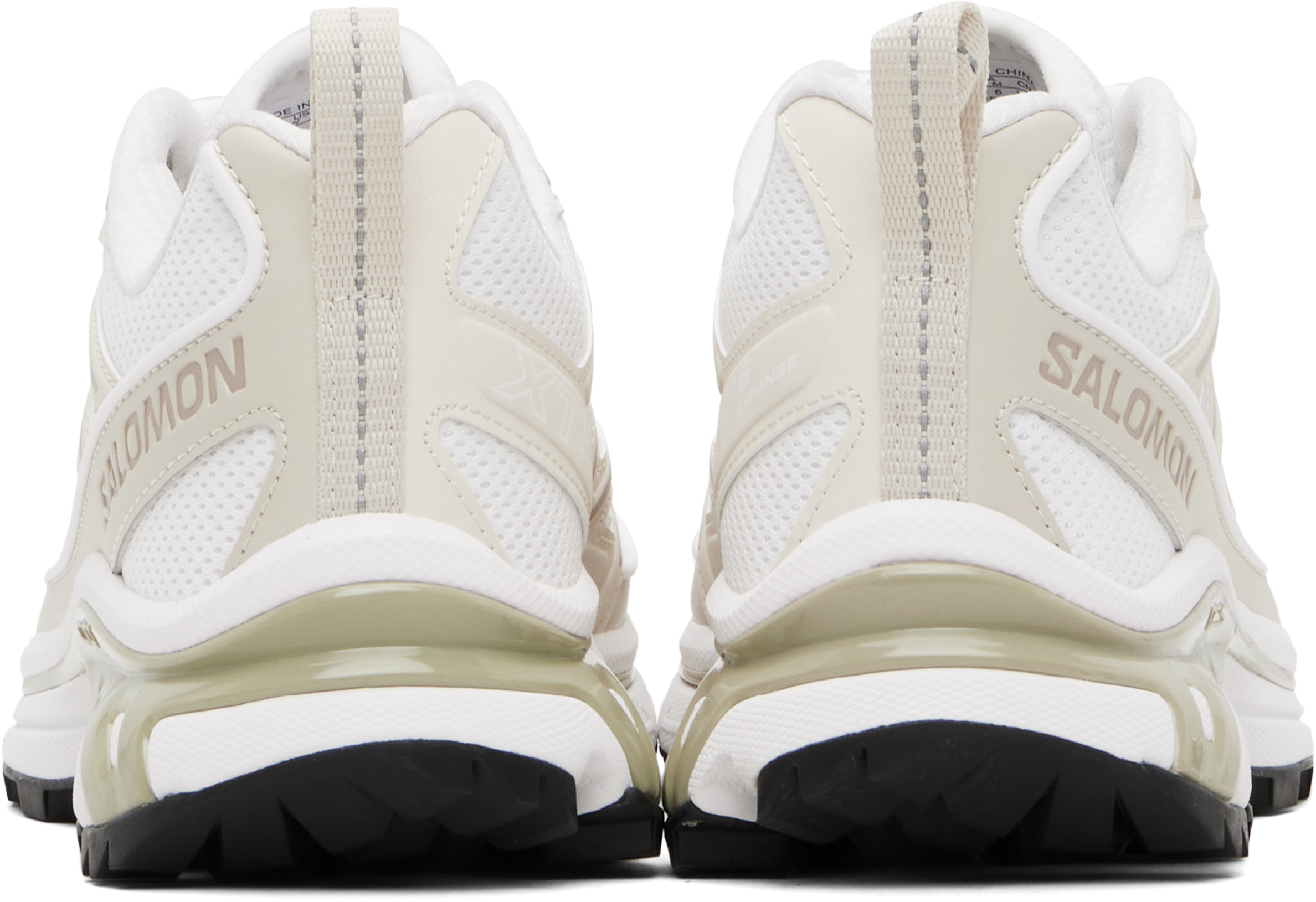Salomon White Xt-6 Expanse Sneakers In Multi