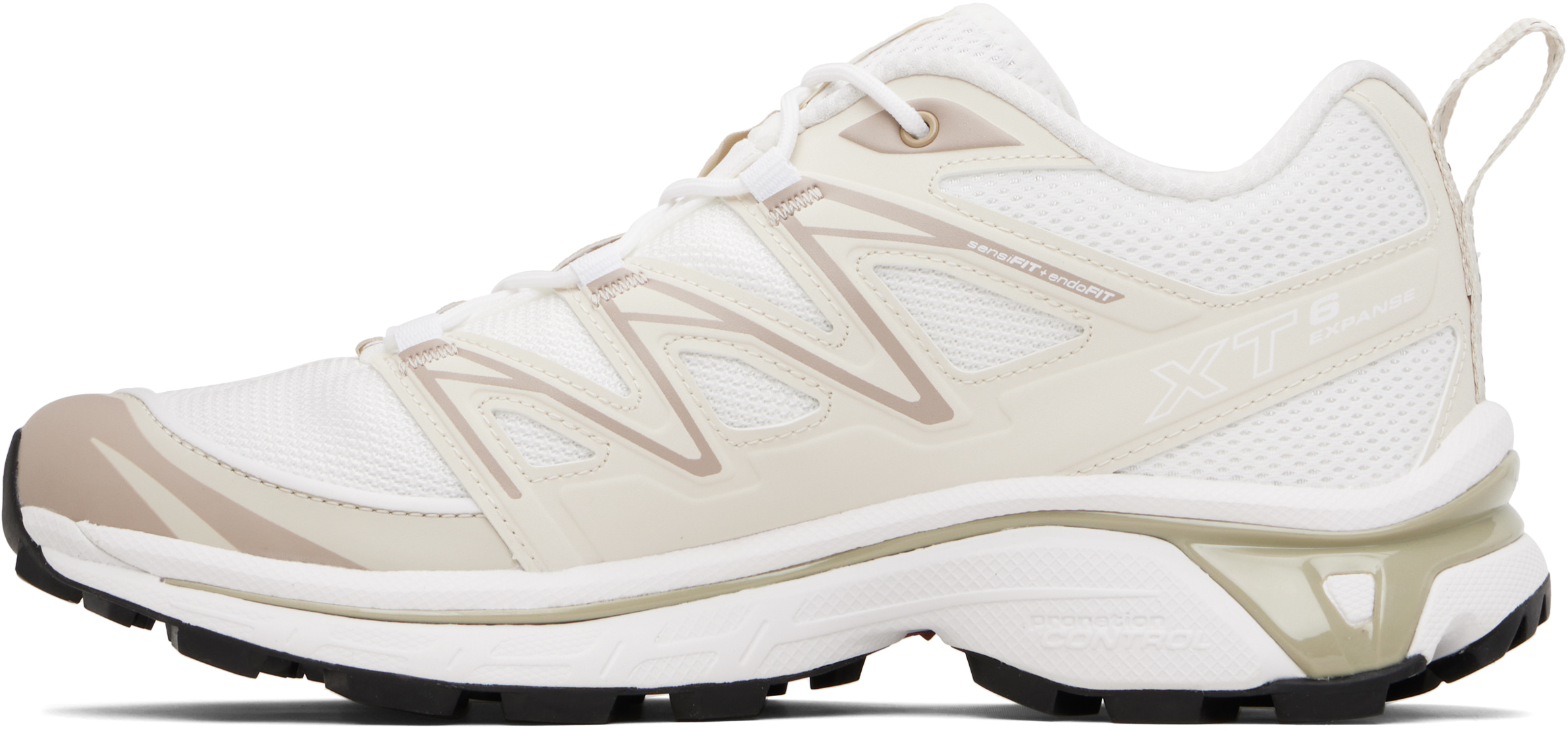Salomon White Xt-6 Expanse Sneakers In Multi