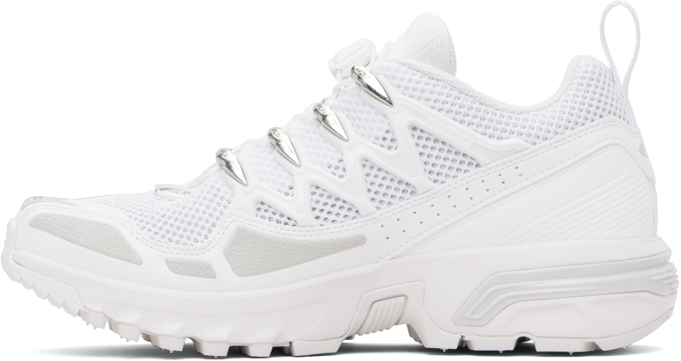 Salomon White Acs Og Sneakers In Black