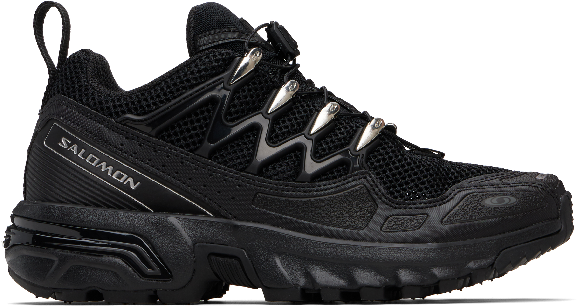 靴 SALOMON ACS + OG Black 25cm Salomon: Black ACS + OG Sneakers | SSENSE Canada