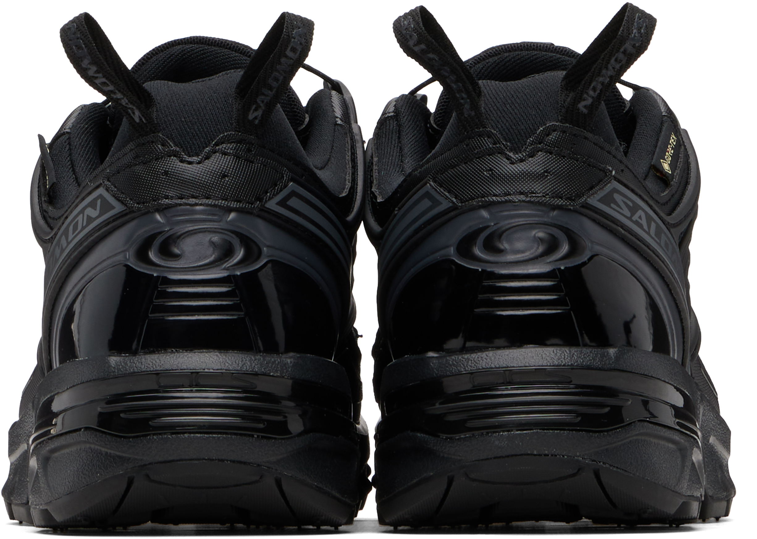 Salomon Black Acs Pro Gore-tex Sneakers In Black