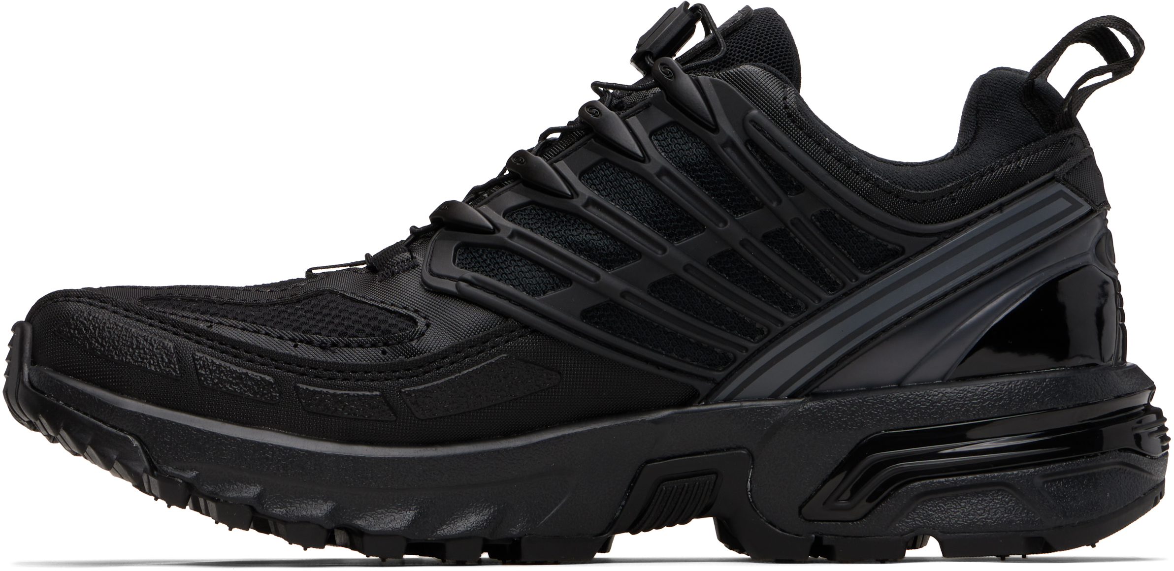 Salomon Black Acs Pro Gore-tex Sneakers In Black