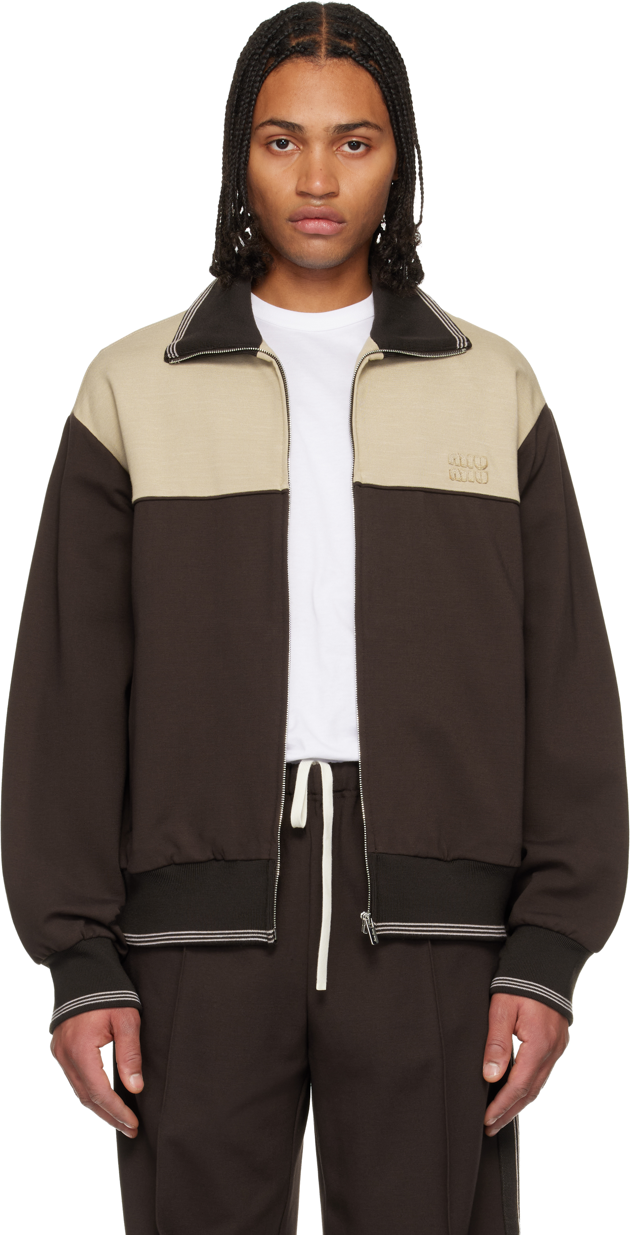 Miu Miu jackets for Men | SSENSE Canada