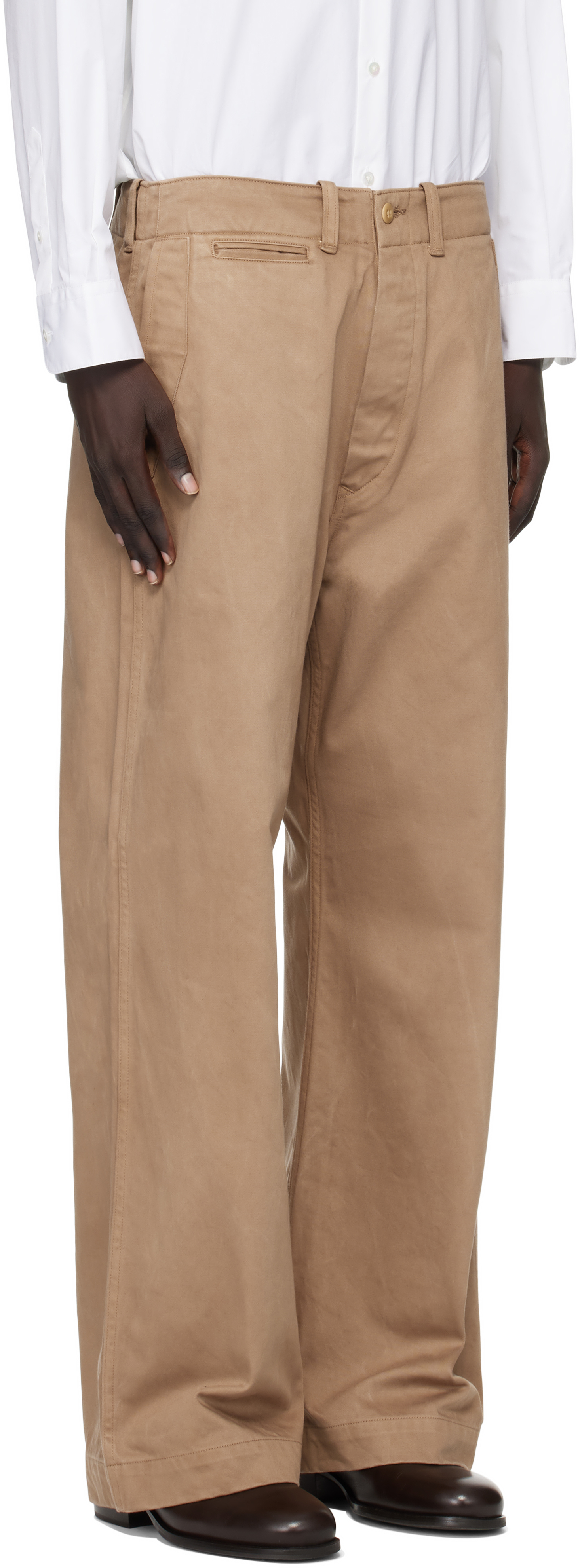Taiga Takahashi Beige Lot. 202 Engineer Trousers In Multi