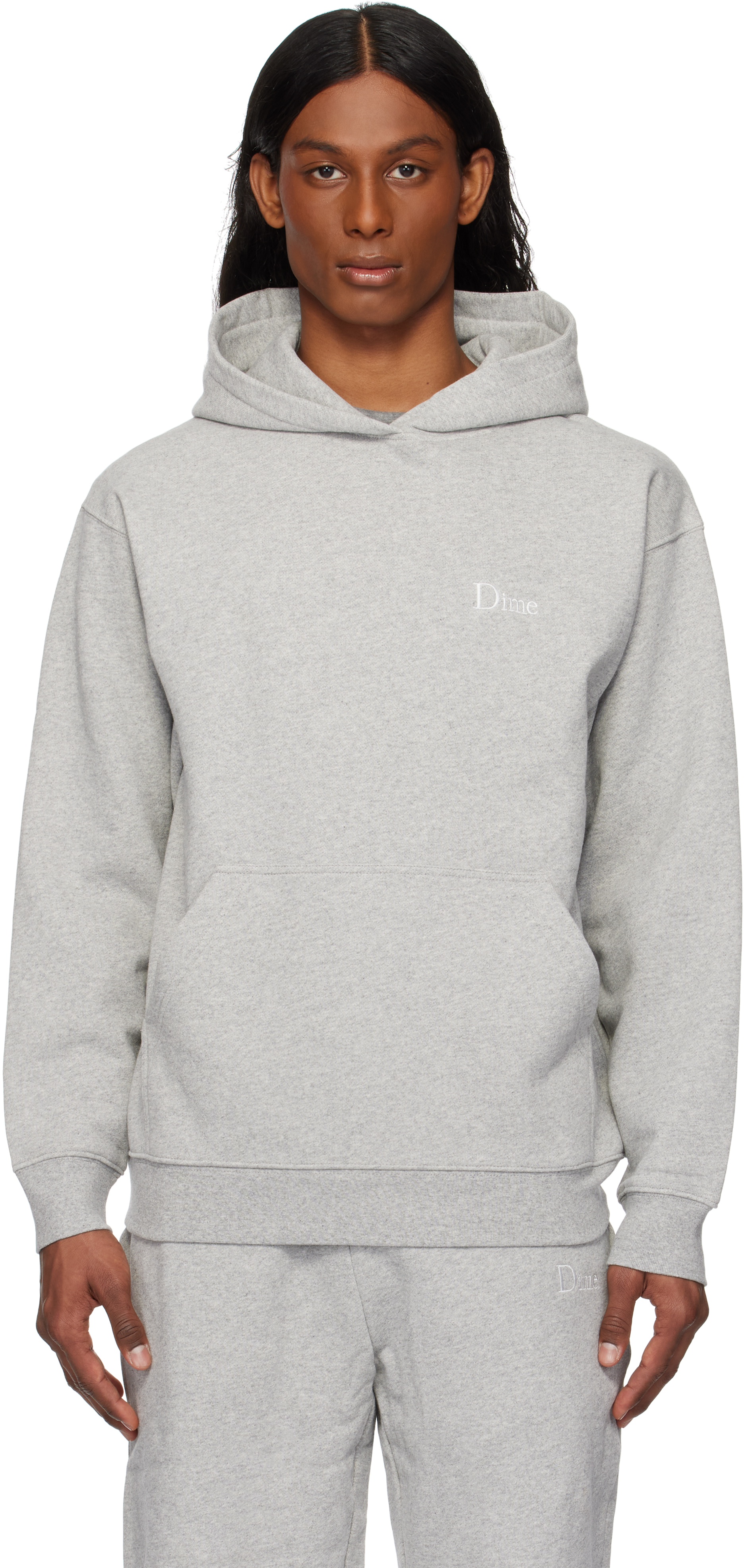 dime ジップフーディ　S グレー Hoodies | Dime