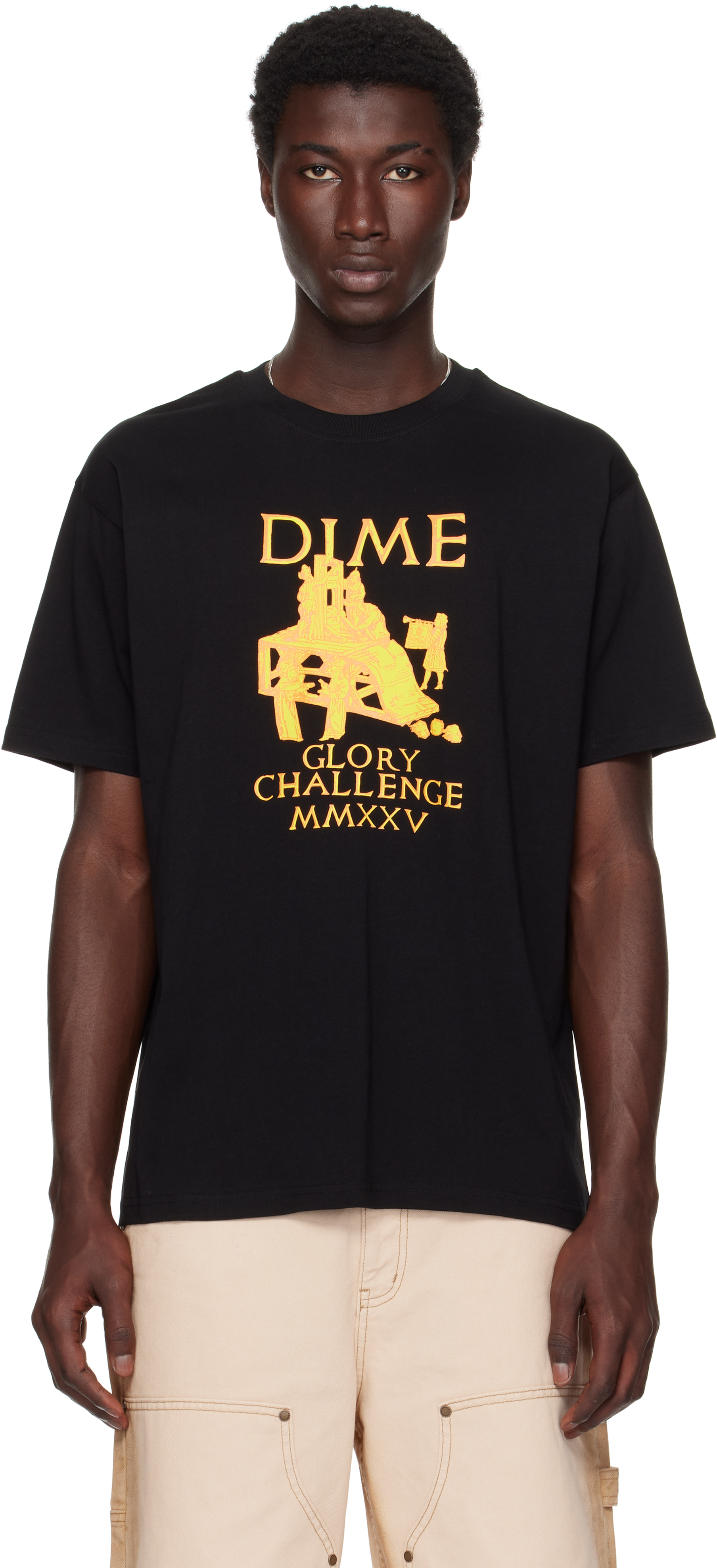 Dime: ブラック Glorious Tシャツ | SSENSE 日本