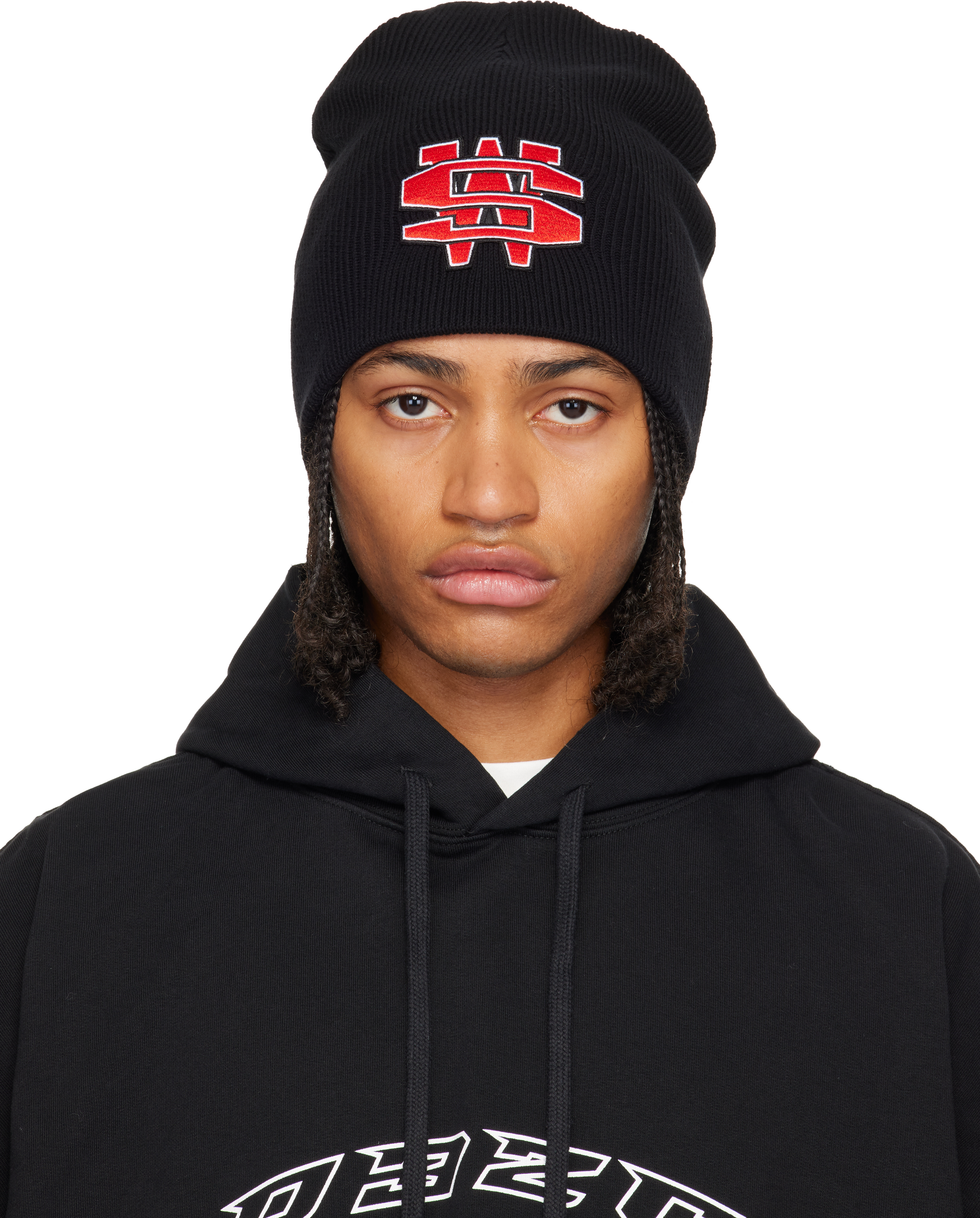 032c Black One Dollar Bill Beanie