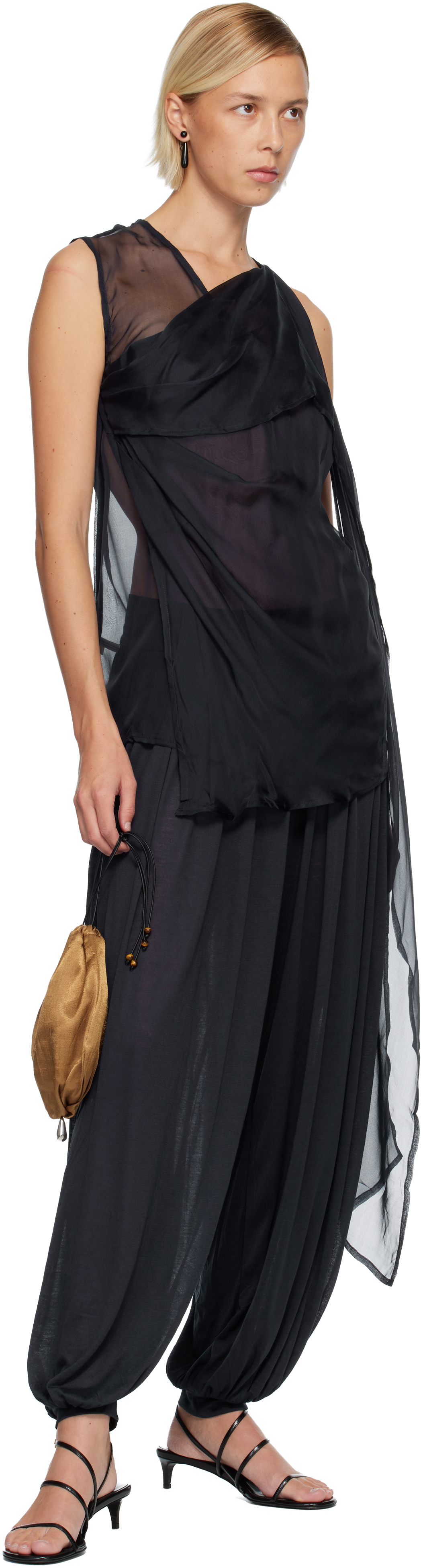 Belle Anna Navy Cypress Lounge Pants In Blue