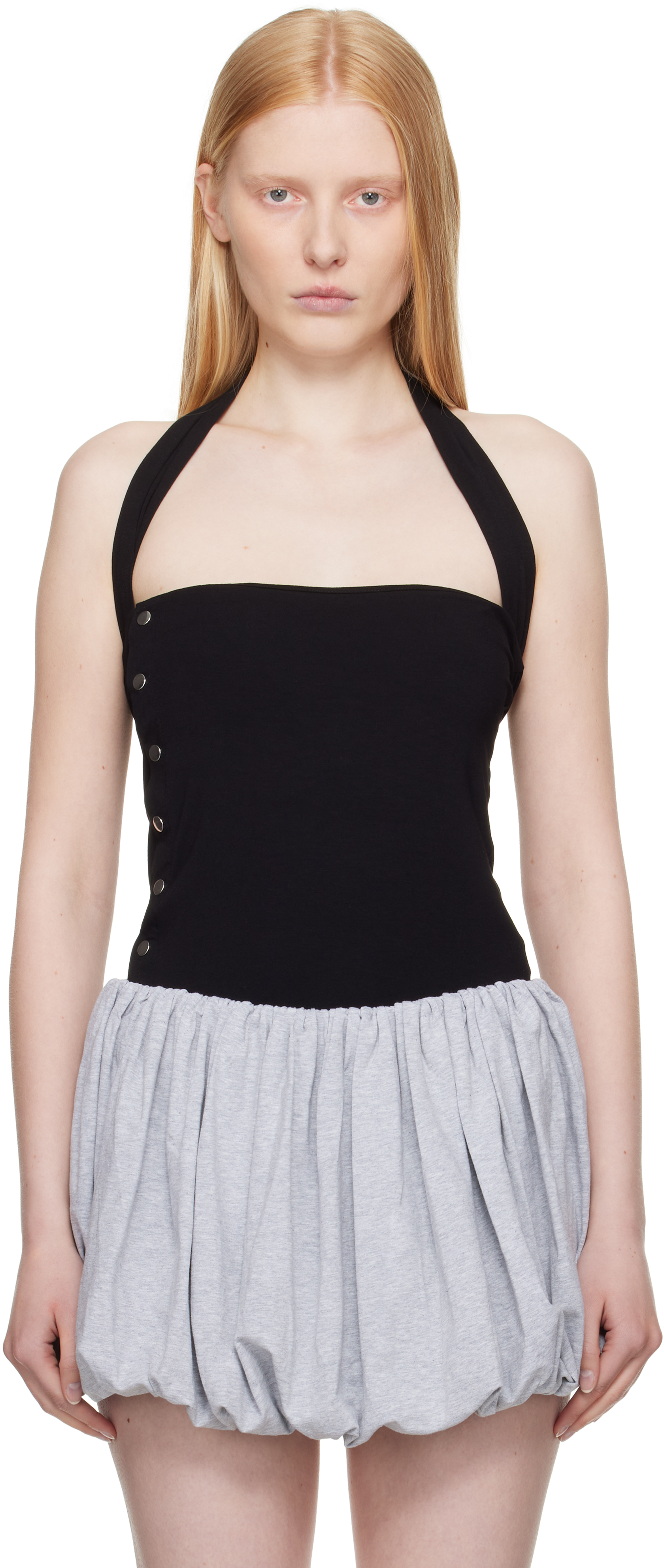 SSENSE Exclusive Black Snap Top
