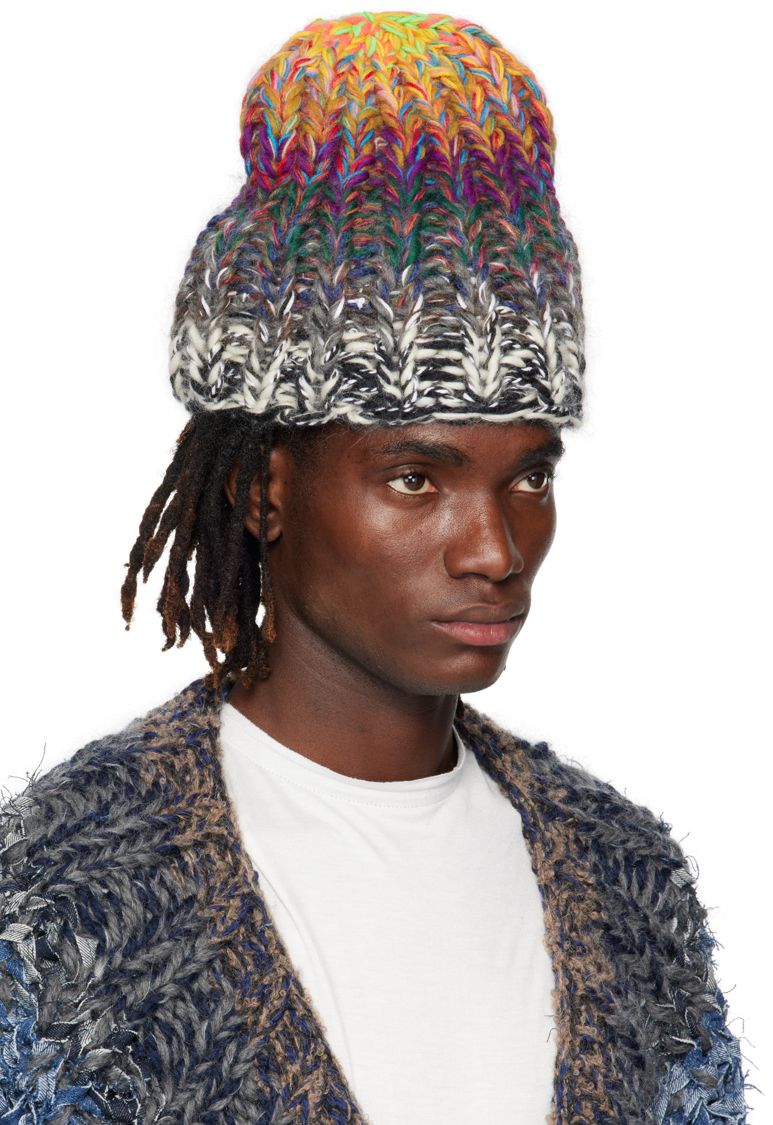 Bless Multicolor Nº65 Degradé Knittedhat Ii Beanie