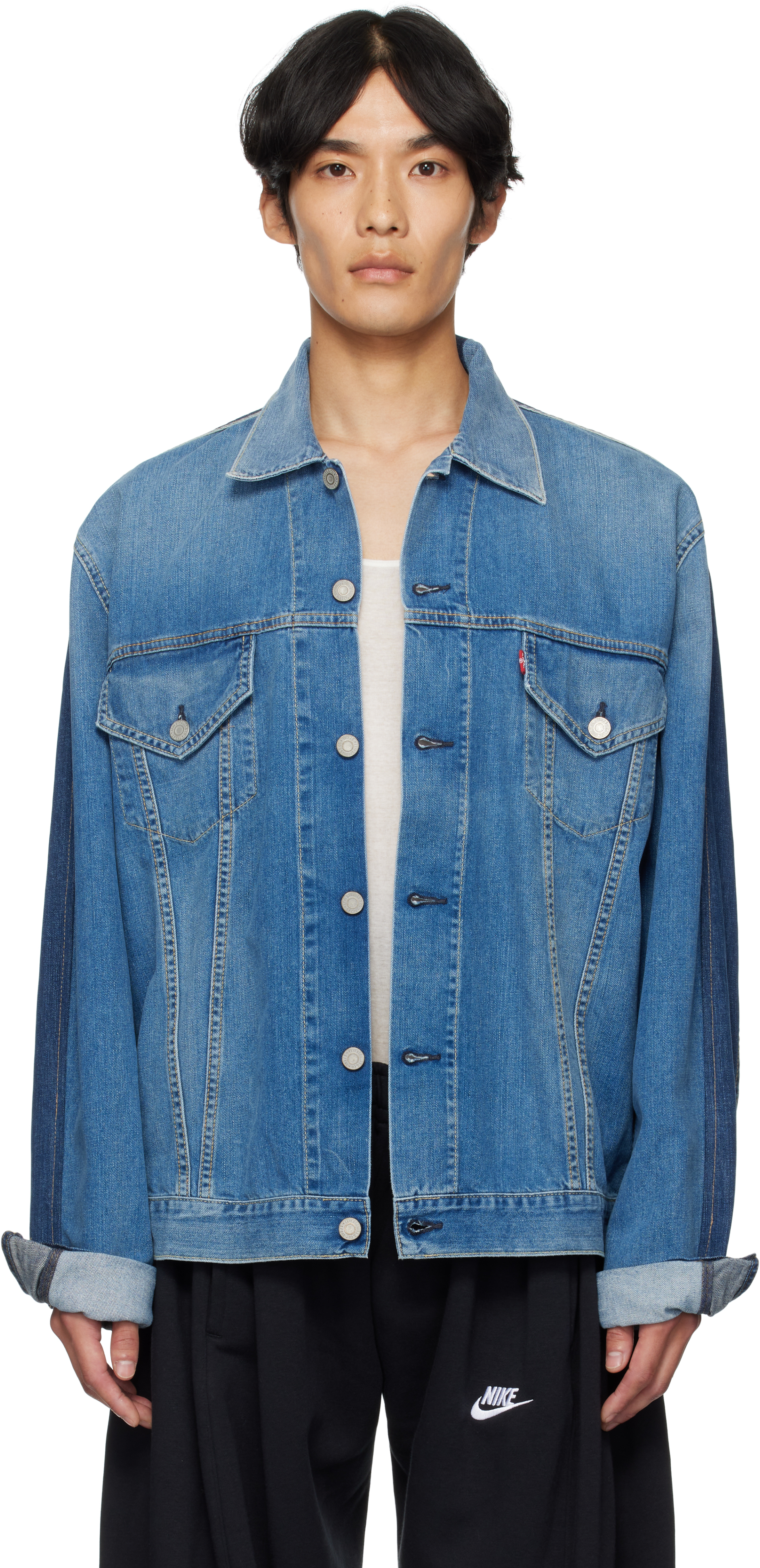 Two-Pack Blue Maryam Nassir Zadeh Edition N°80 Denim Jackets