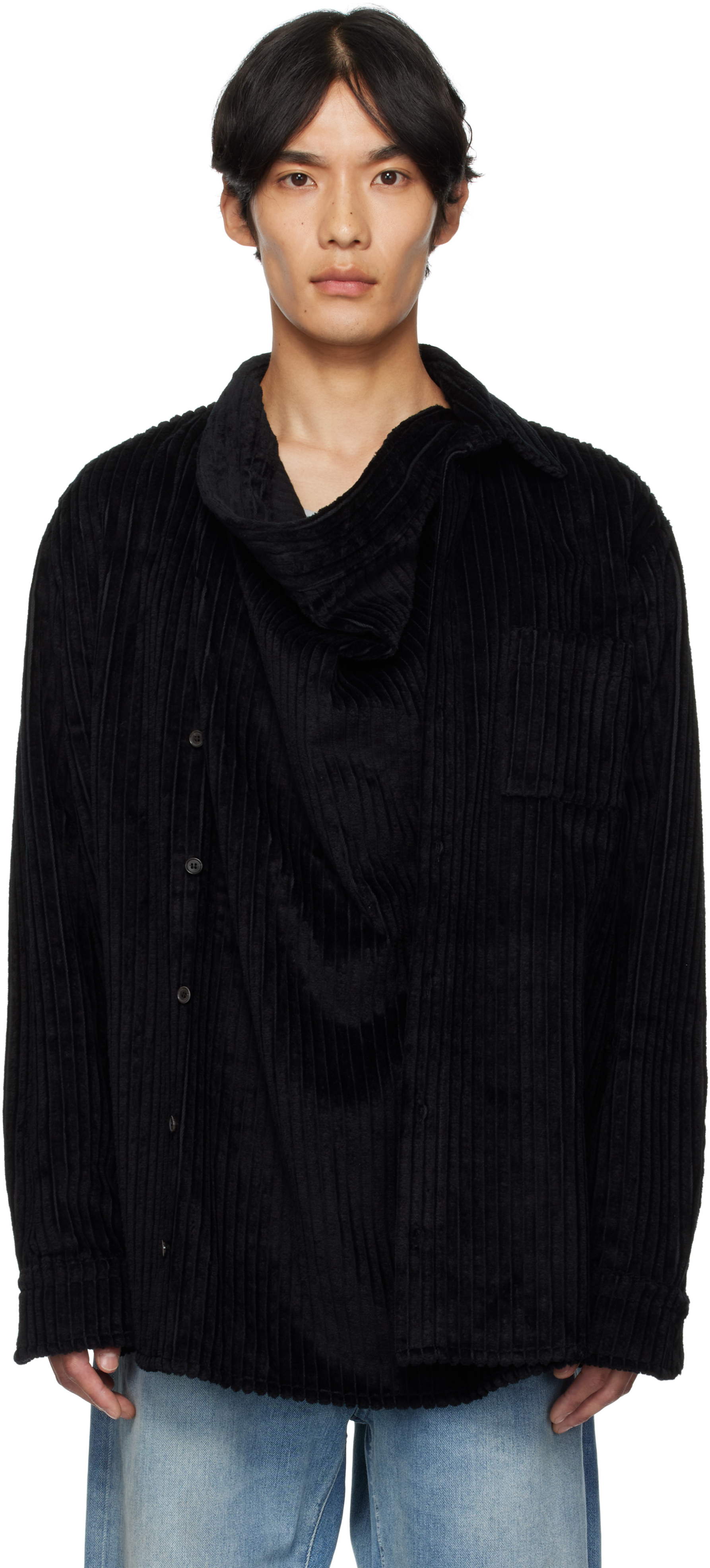 Black N°80 Neckerchiefer Jacket