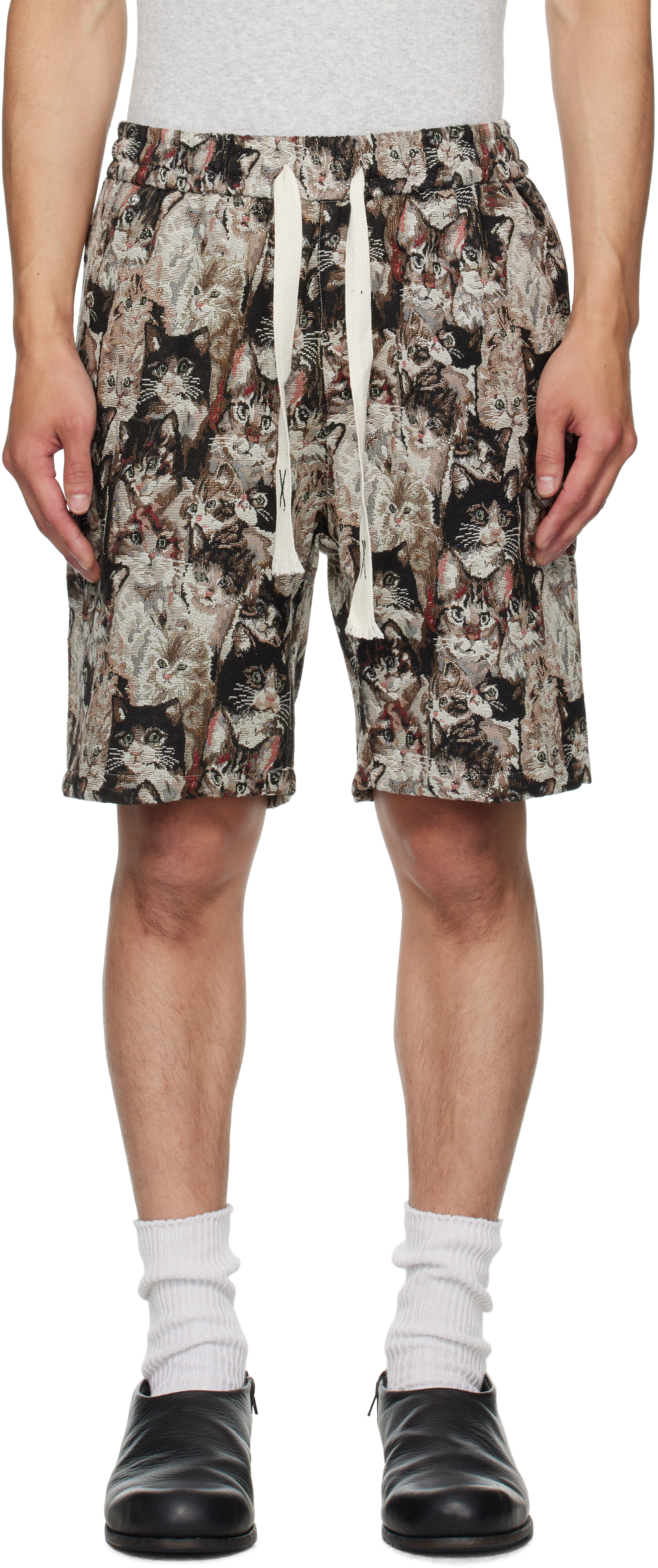Multicolor N°08 Catshorts Gobelin Shorts