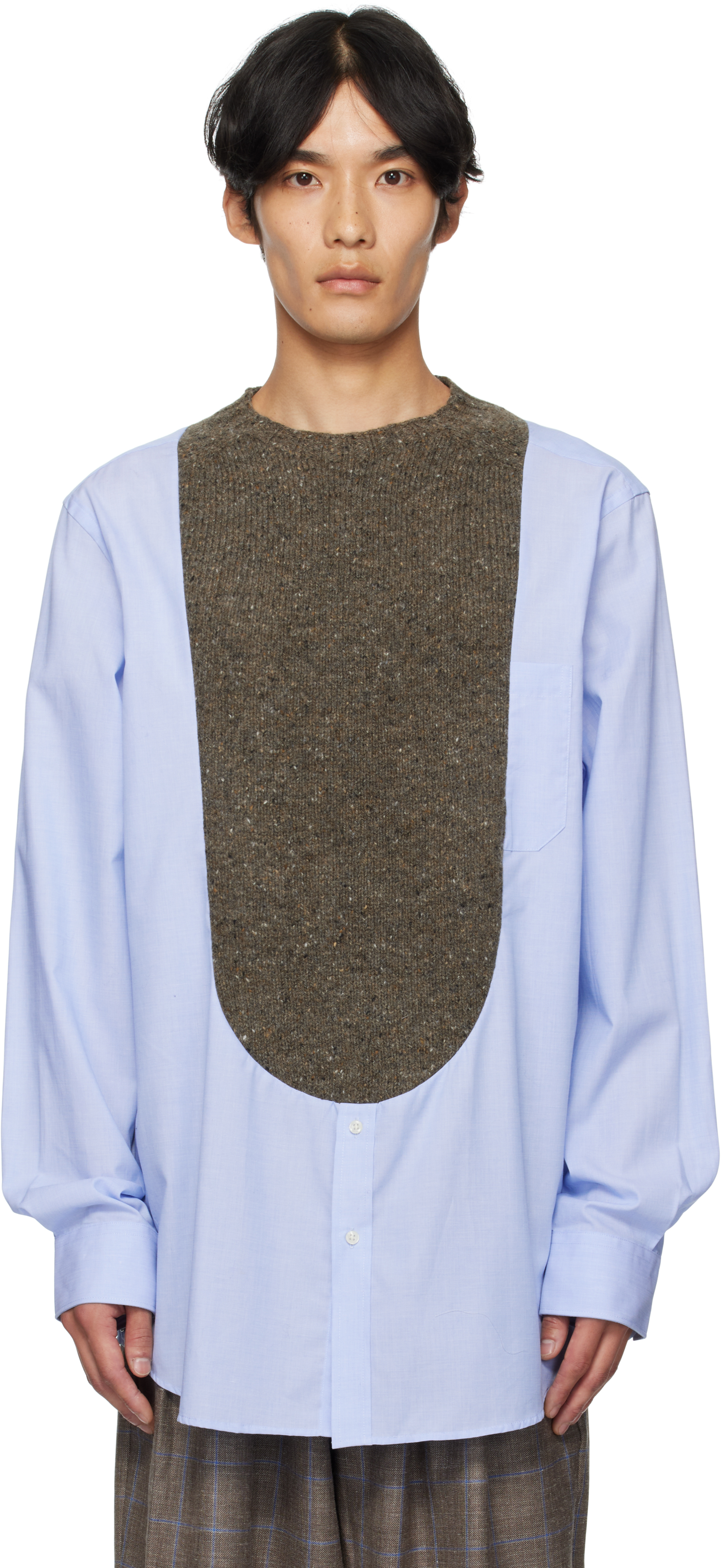 SSENSE Exclusive N°80 Frontinsertpullover Shirt