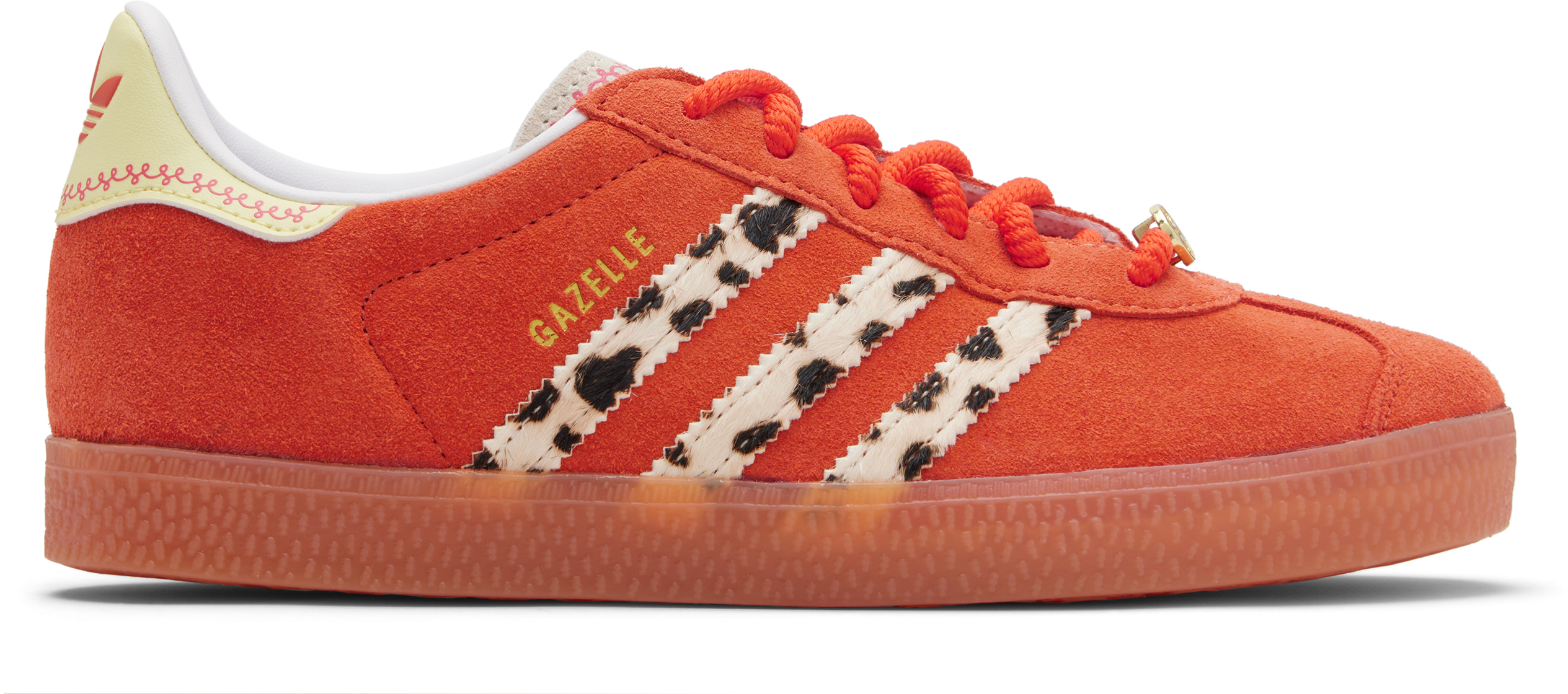 Adidas Kids Orange Gazelle Sneakers Amazon.com | adidas Originals Gazelle - Girls main image 4