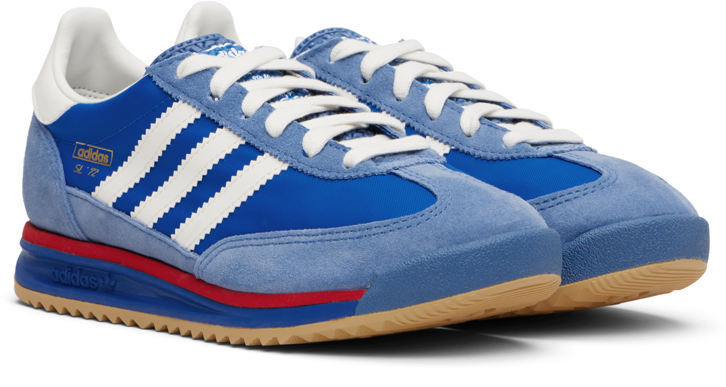 Adidas Originals Big Kids Blue Sl 72 Rs Sneakers In Blue